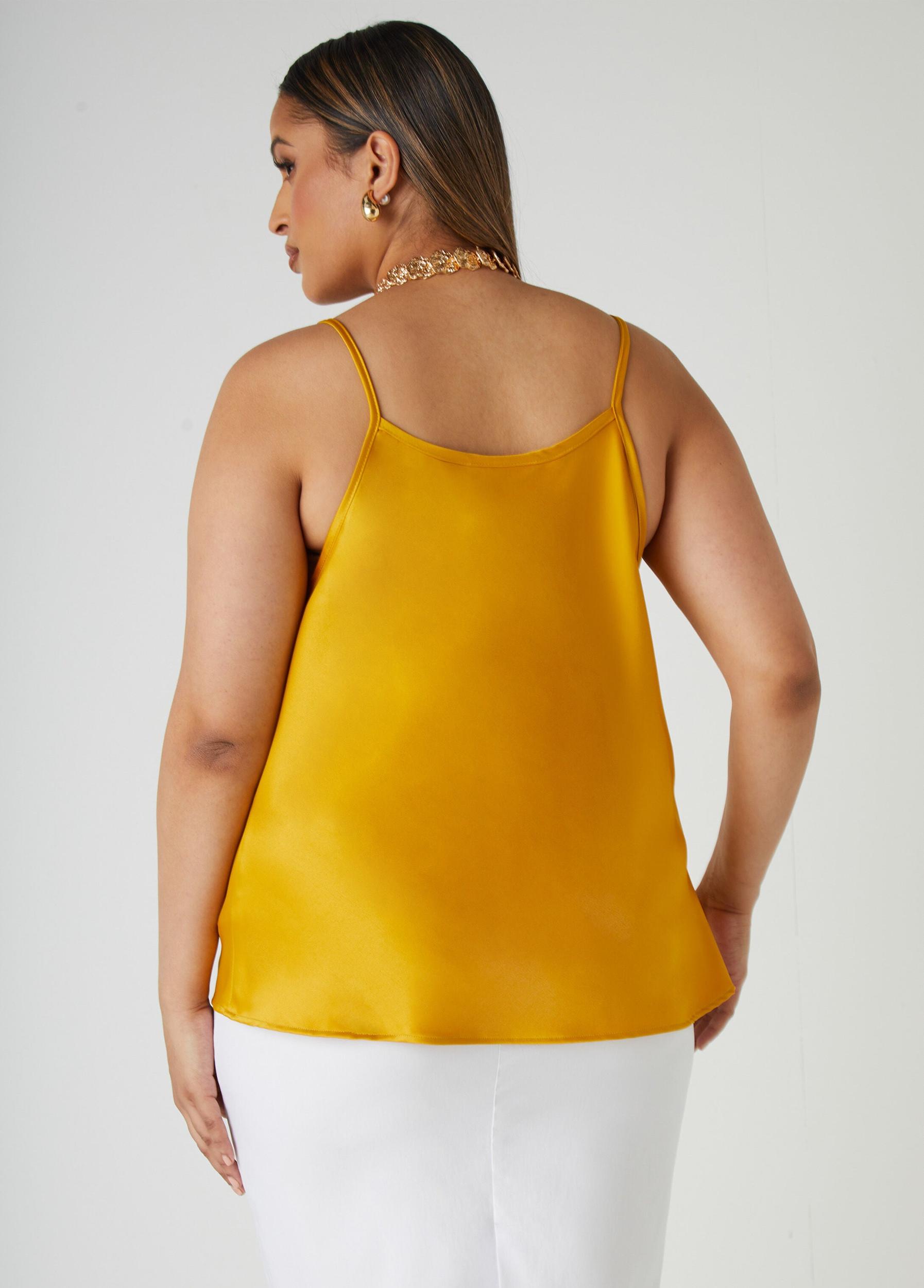 Satin Cowl Neck Cami Product Image