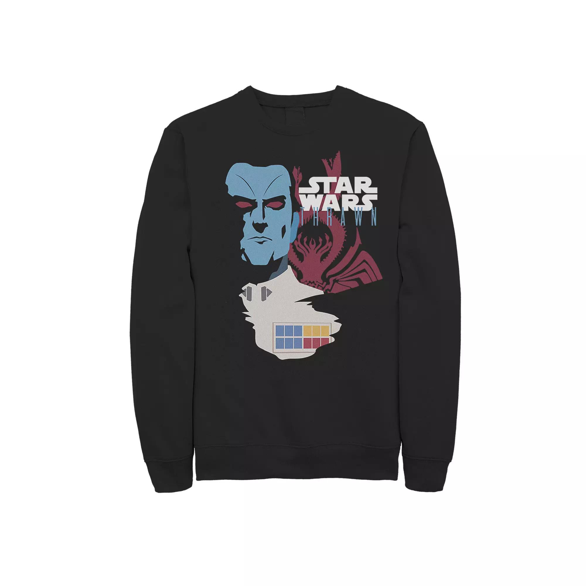 Men's Star Wars Admiral Thrawn Head Shot Sweatshirt,  Product Image