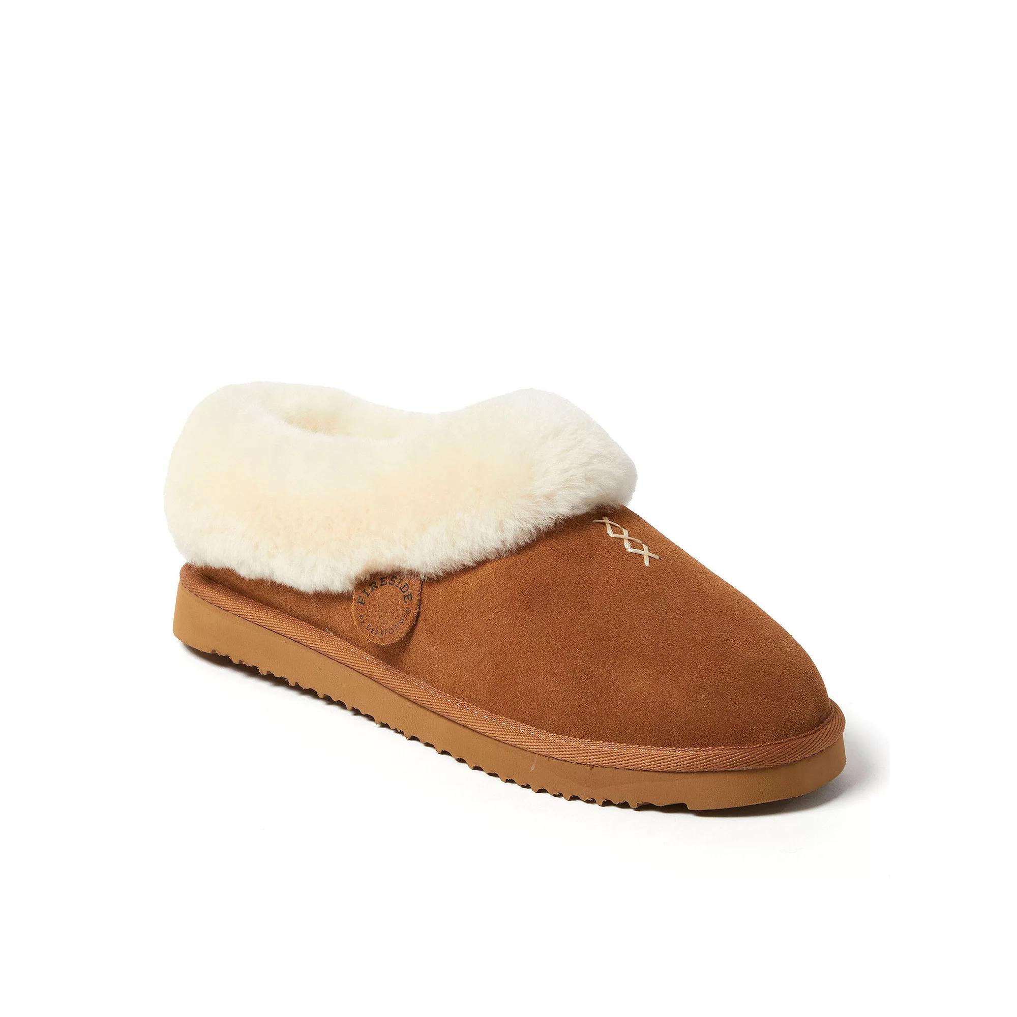 Fireside by Dearfoams Adelaide Women's Shearling Clog Slippers,  Product Image