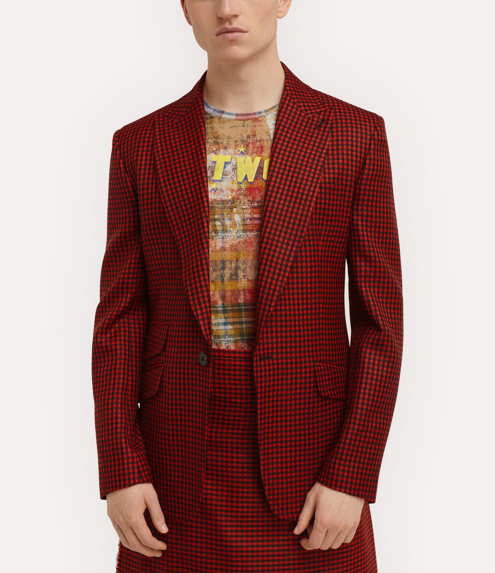 PCFG Linen & Cotton Blend Shiny Woven Men Blazer Jacket Product Image