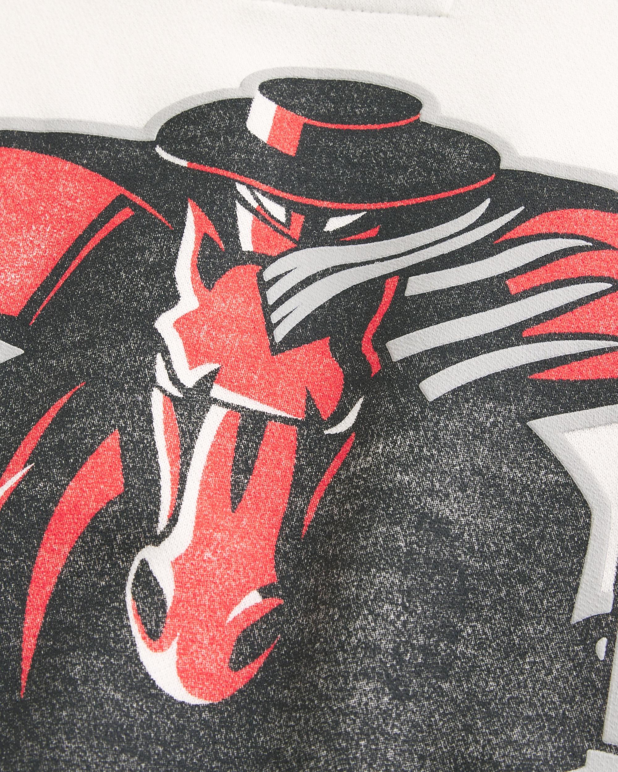 Boxy UConn Graphic Hoodie Product Image