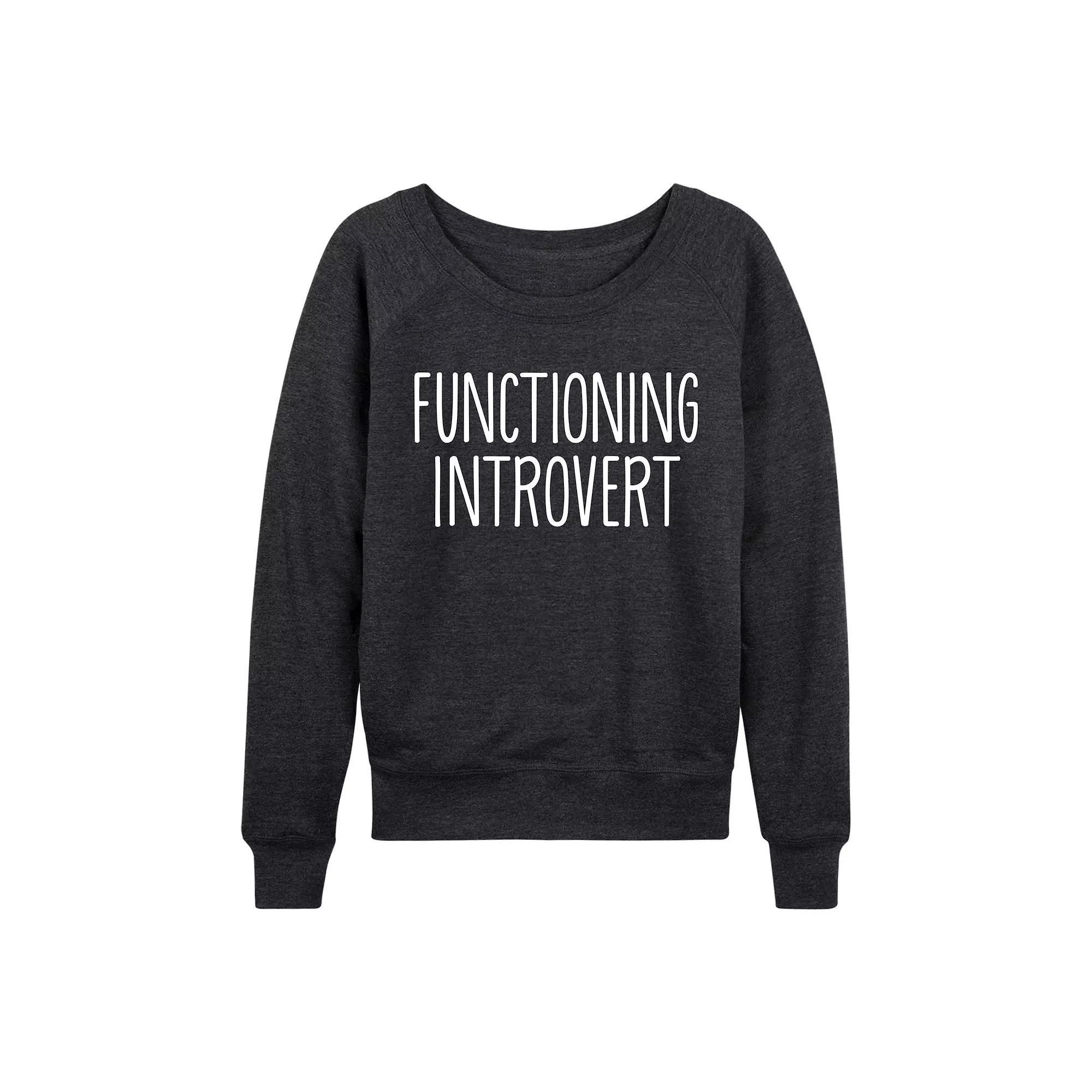Women's Functioning Introvert French Terry Long Sleeve Tee, Girl's,  Product Image