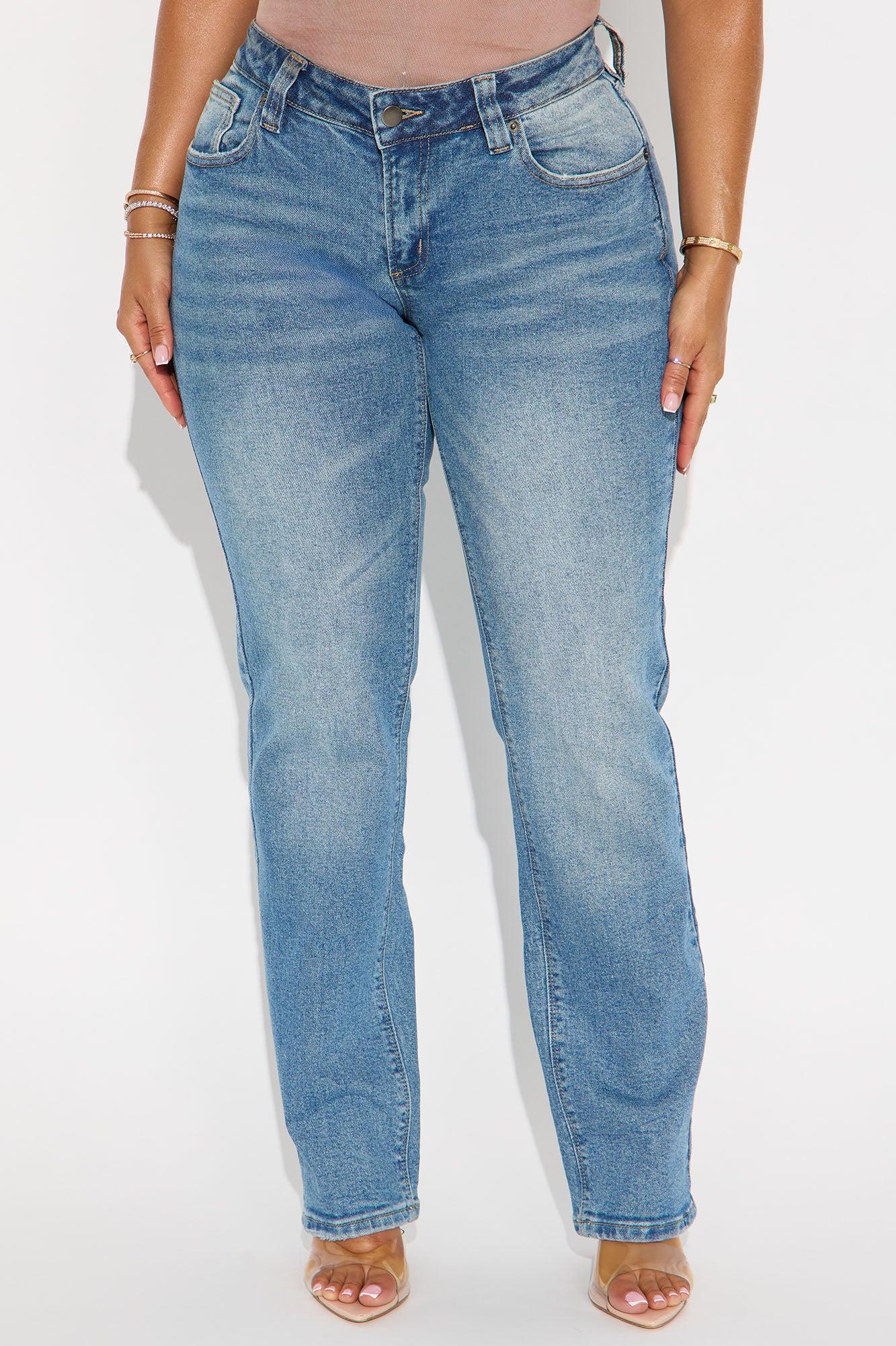 Petite Sicily Straight Leg Jeans - Medium Wash Female Product Image