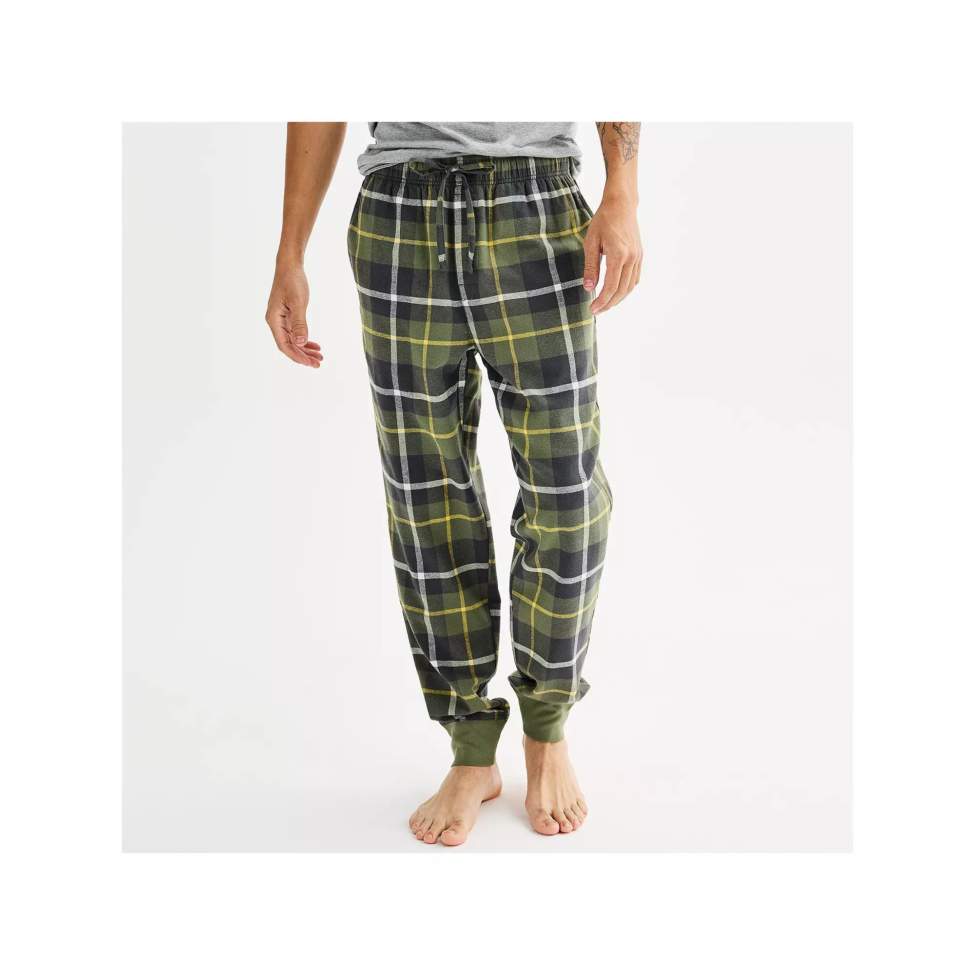 Men's Sonoma Goods For Life® Banded Bottom Flannel Pajama Pants,  Product Image