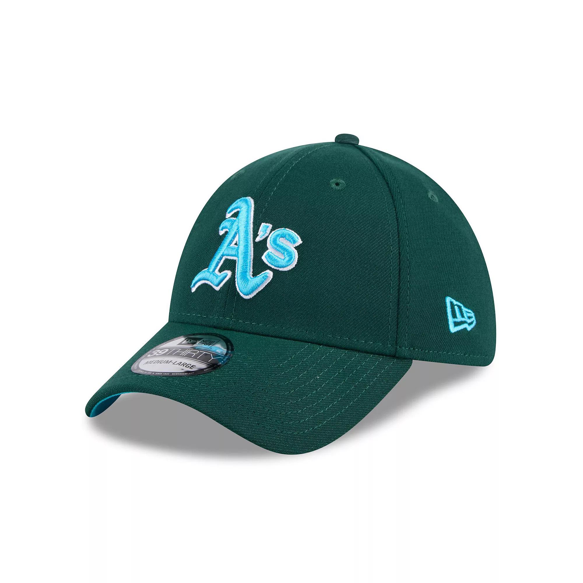 Men's New Era Green Oakland Athletics 2024 Father's Day 39THIRTY Flex Hat,  Product Image