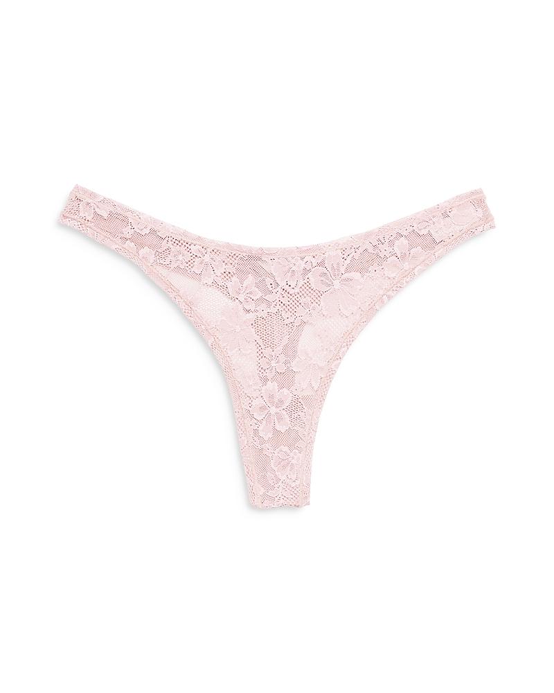 Fleur du Mal Le Stretch Multifit Lace High Leg Thong Product Image