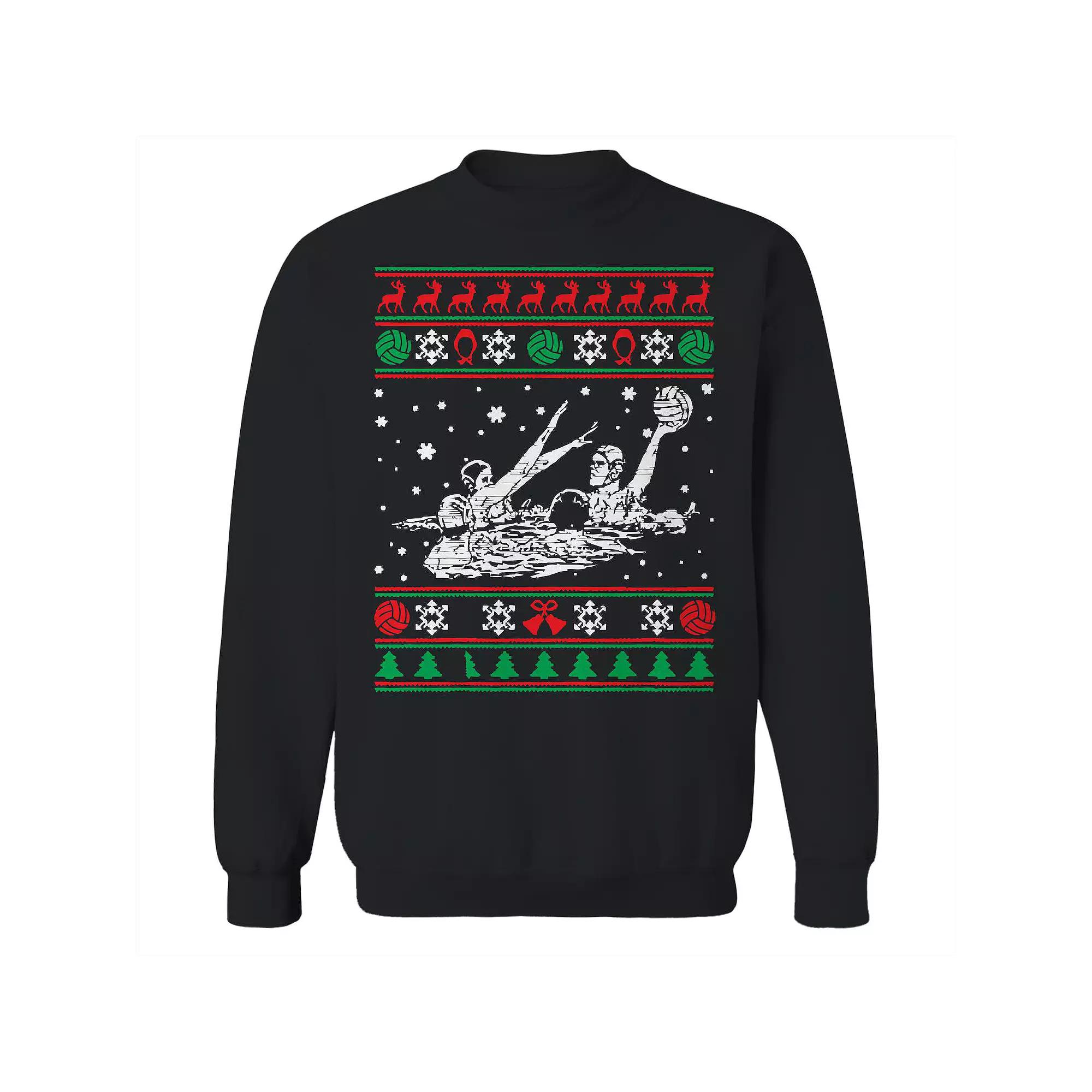 Men's Ugly Water Christmas Sweater Graphic Sweatshirt, Adult Unisex,  Product Image