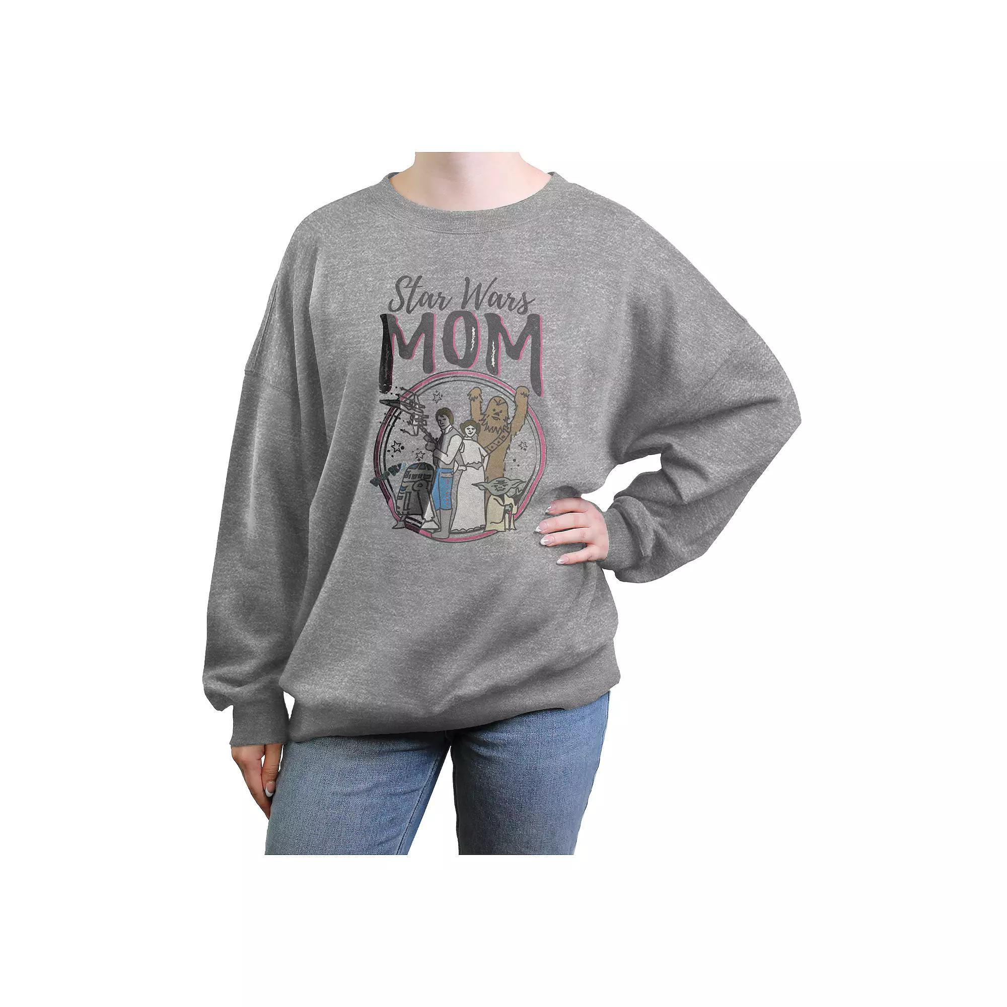 Women's Star Wars Mom Character Collage Over Product Image
