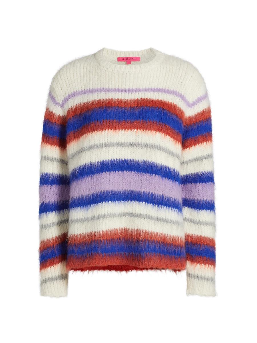 Womens Thistle Vineyard Striped Alpaca-Blend Sweater - Product Image