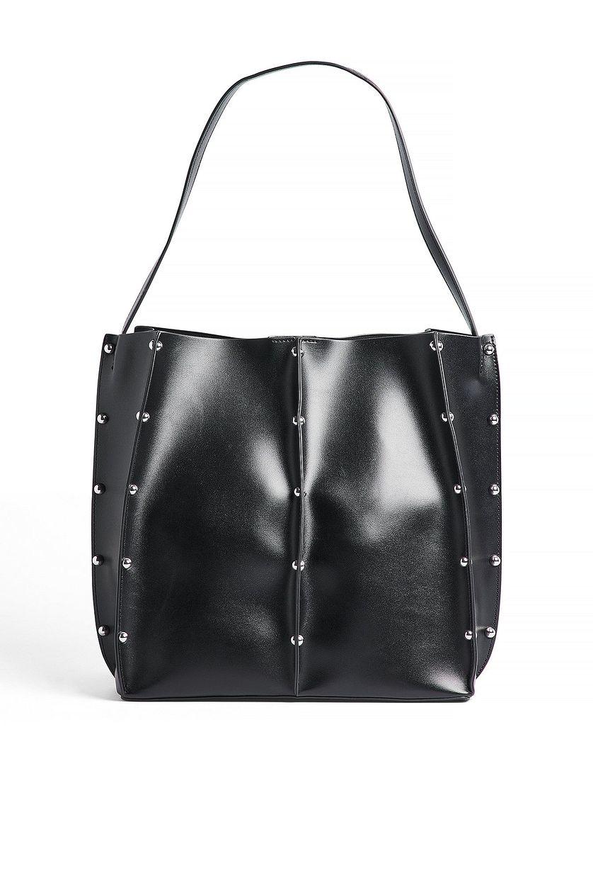 Studded Tote Bucket Bag Product Image