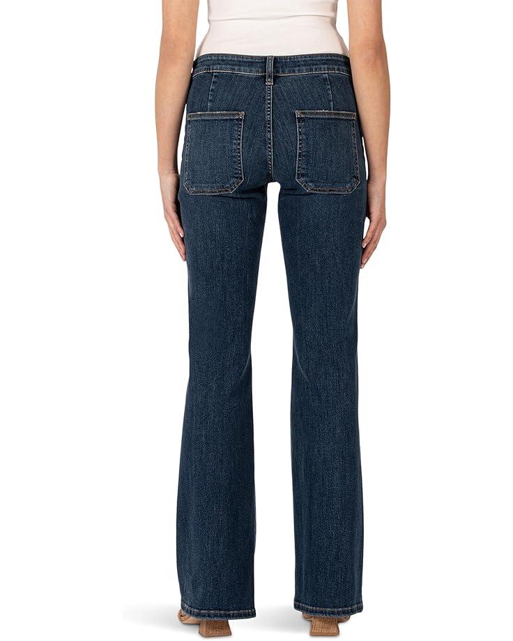 Ana High-Rise Fab Ab Flare-Baby Dn All Over Product Image