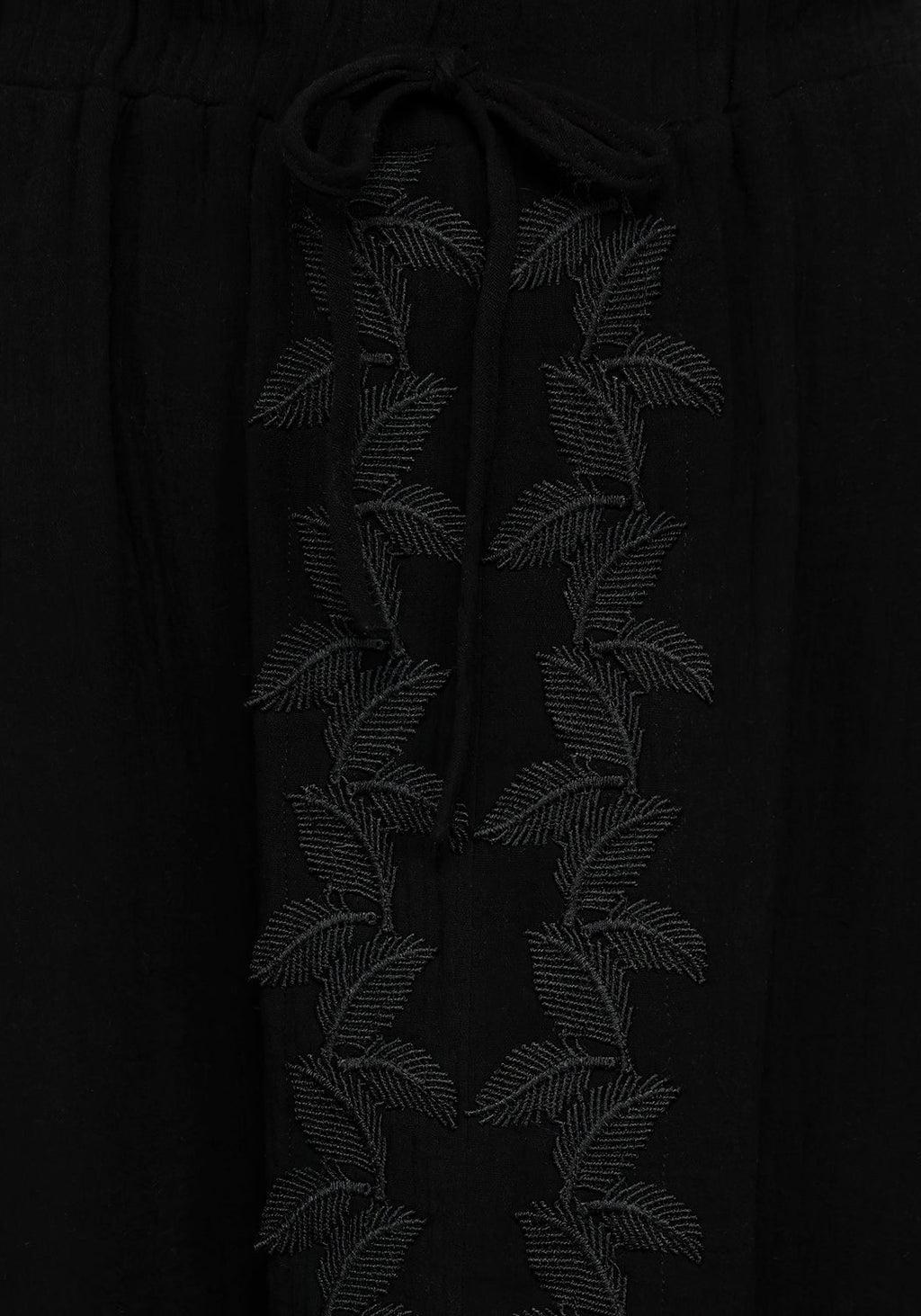 Vine Textured Midi Skirt Product Image