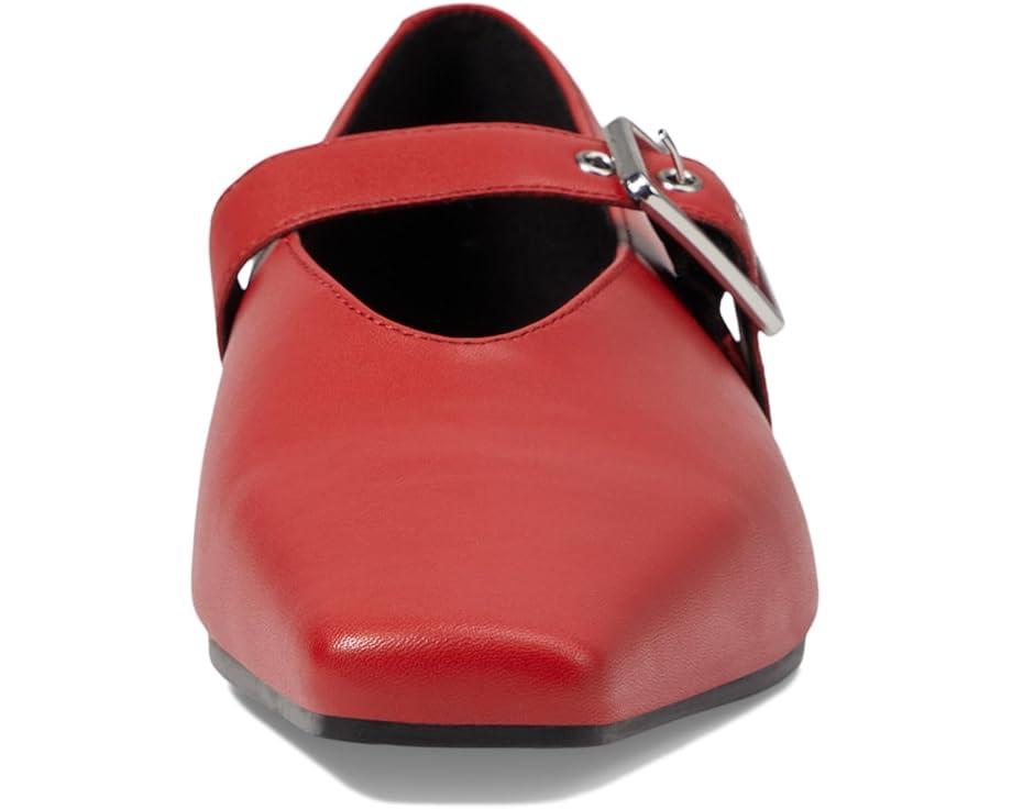 Wioletta Leather Mary Jane Flats Product Image