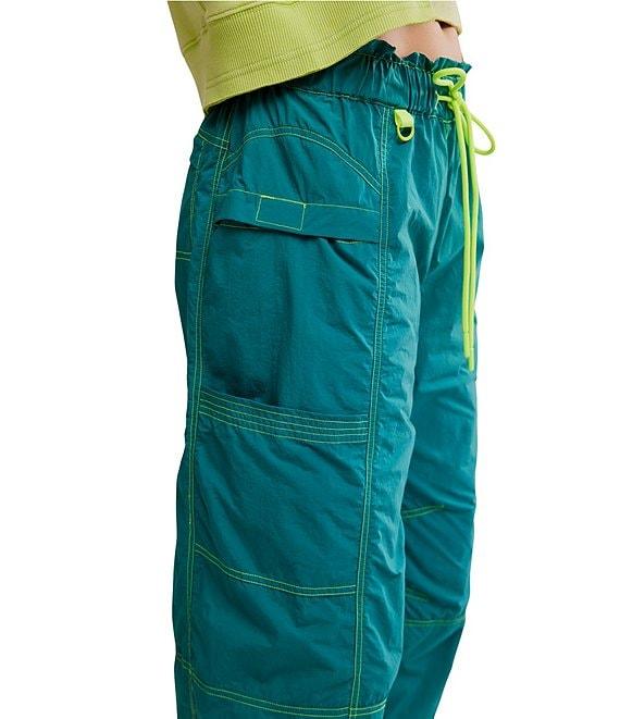 FP Movement In The Wild Paper Bag Waist Water-Resistant Wide Barrel Leg Pants Product Image