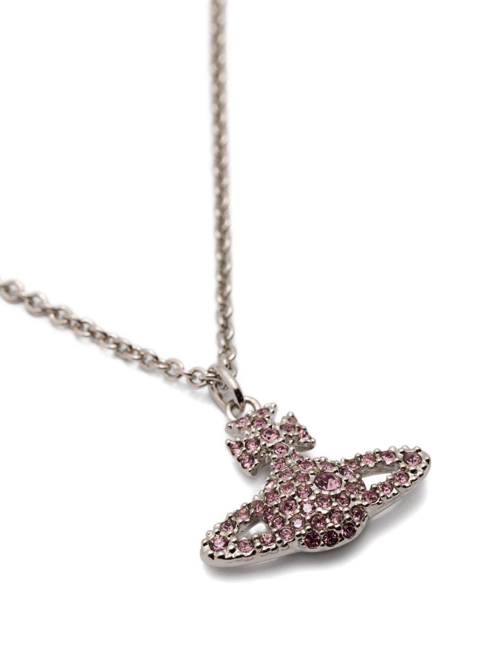 orb crystal-embellishment necklace Product Image