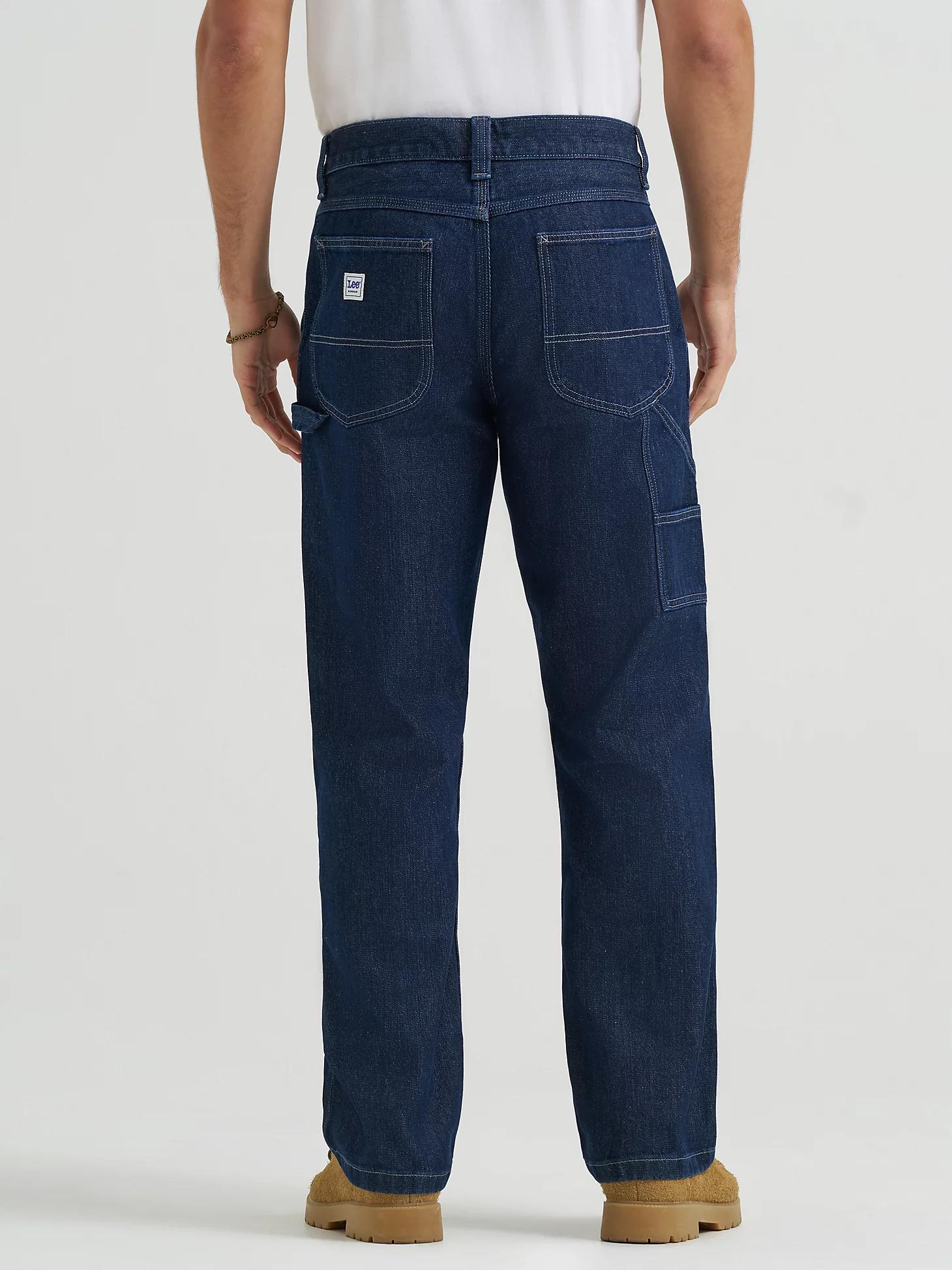 Men's 100% Cotton High Rise Loose Straight Carpenter Jean | Men's Jeans | Lee® Product Image