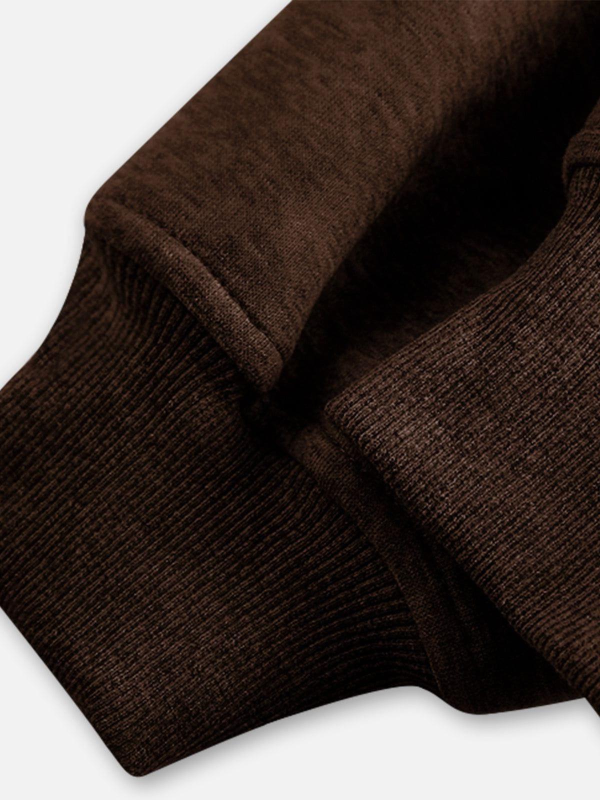 Aelfric Eden Abstract Shadow Print Pullover Hoodie Product Image