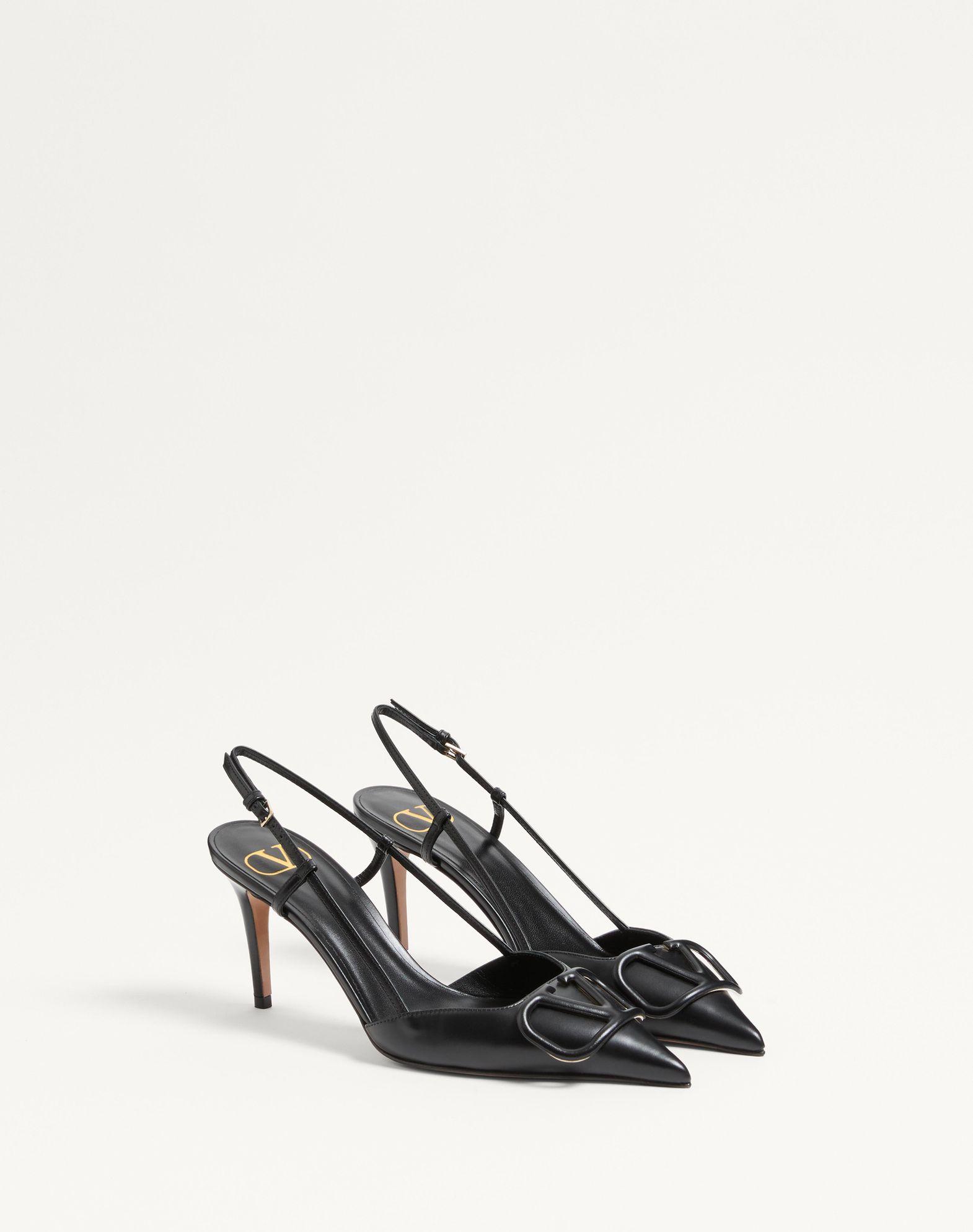 Vlogo Signature Calfskin Slingback Pump 80 Mm / 3.15 In. Product Image