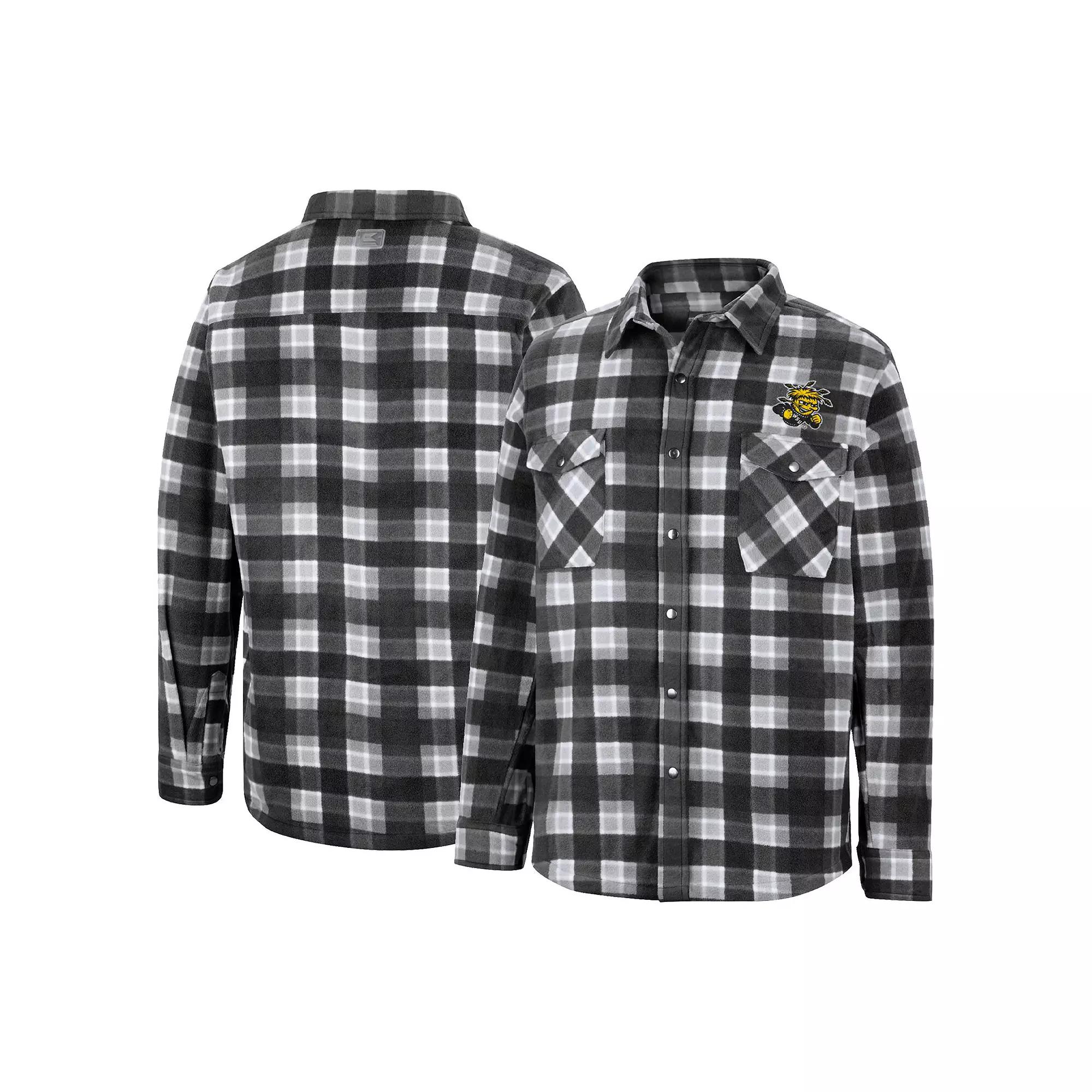 Men's Colosseum Green Tulane Green Wave Ellis Full-Snap Jacket, Size: Large, Nc2 Green Product Image