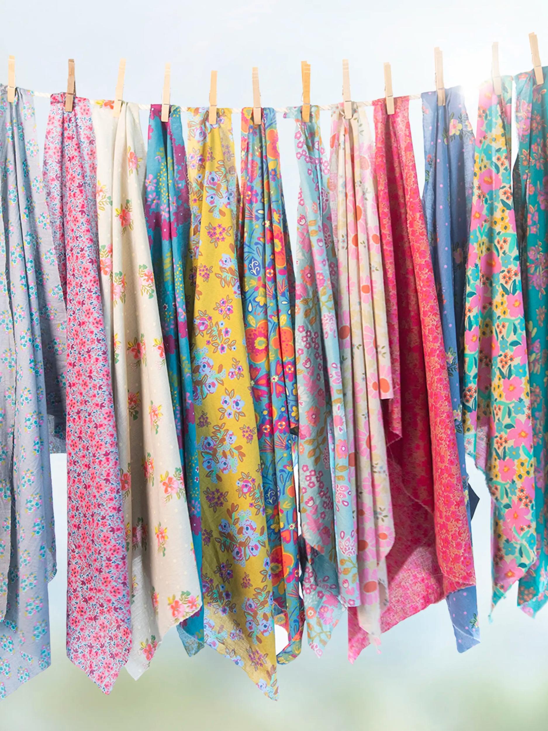 Mix & Match Cotton Flat Sheet - Turquoise Motif Product Image