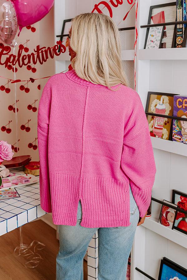 Under The Clouds Sweater In Violet Product Image