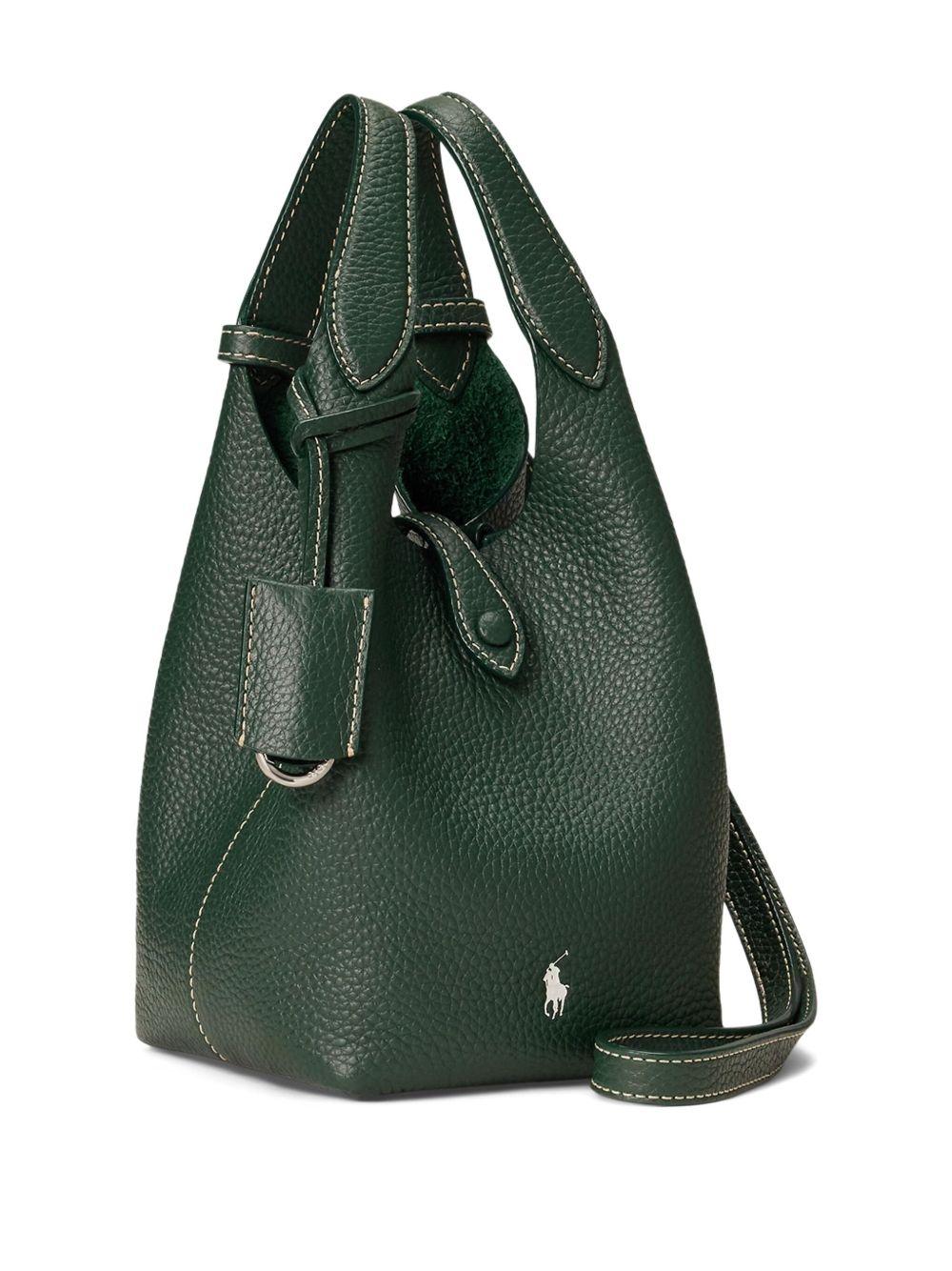 Polo Play pebbled-leather tote bag Product Image