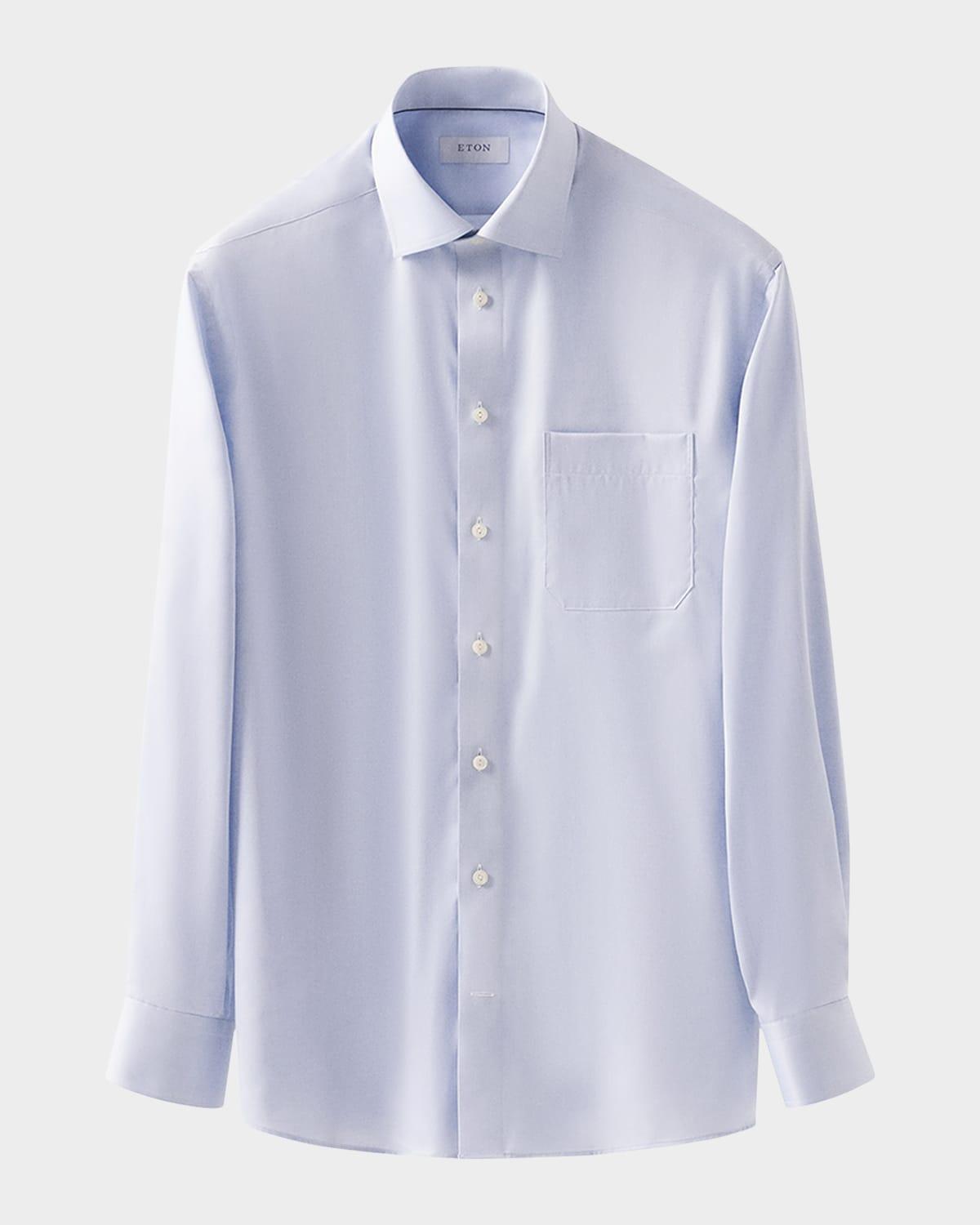 Mens Classic-Fit Twill Sport Shirt Product Image