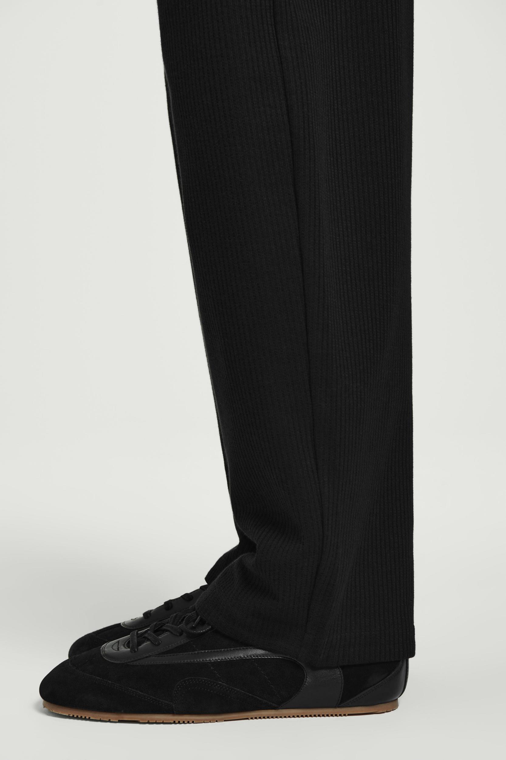 RIBBED JERSEY JOGGERS Product Image