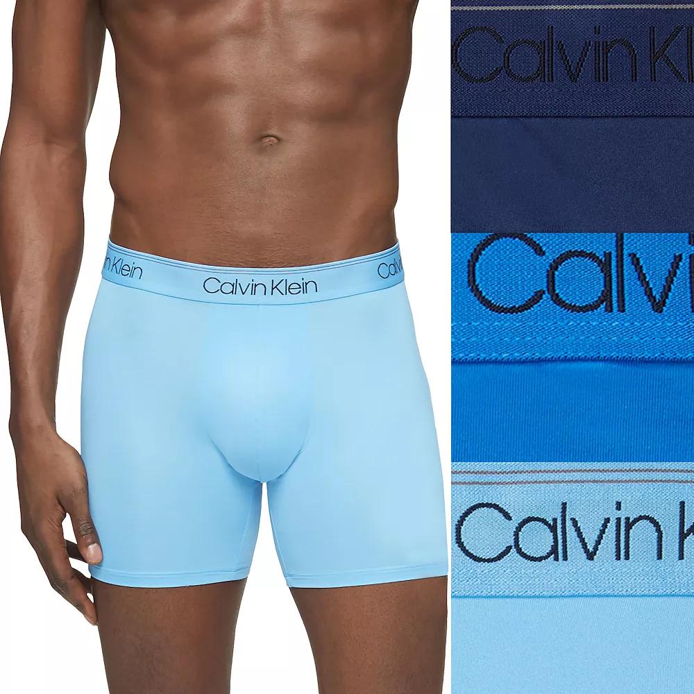 Calvin Klein Mens Micro Stretch 3-Pack Boxer Brief Product Image