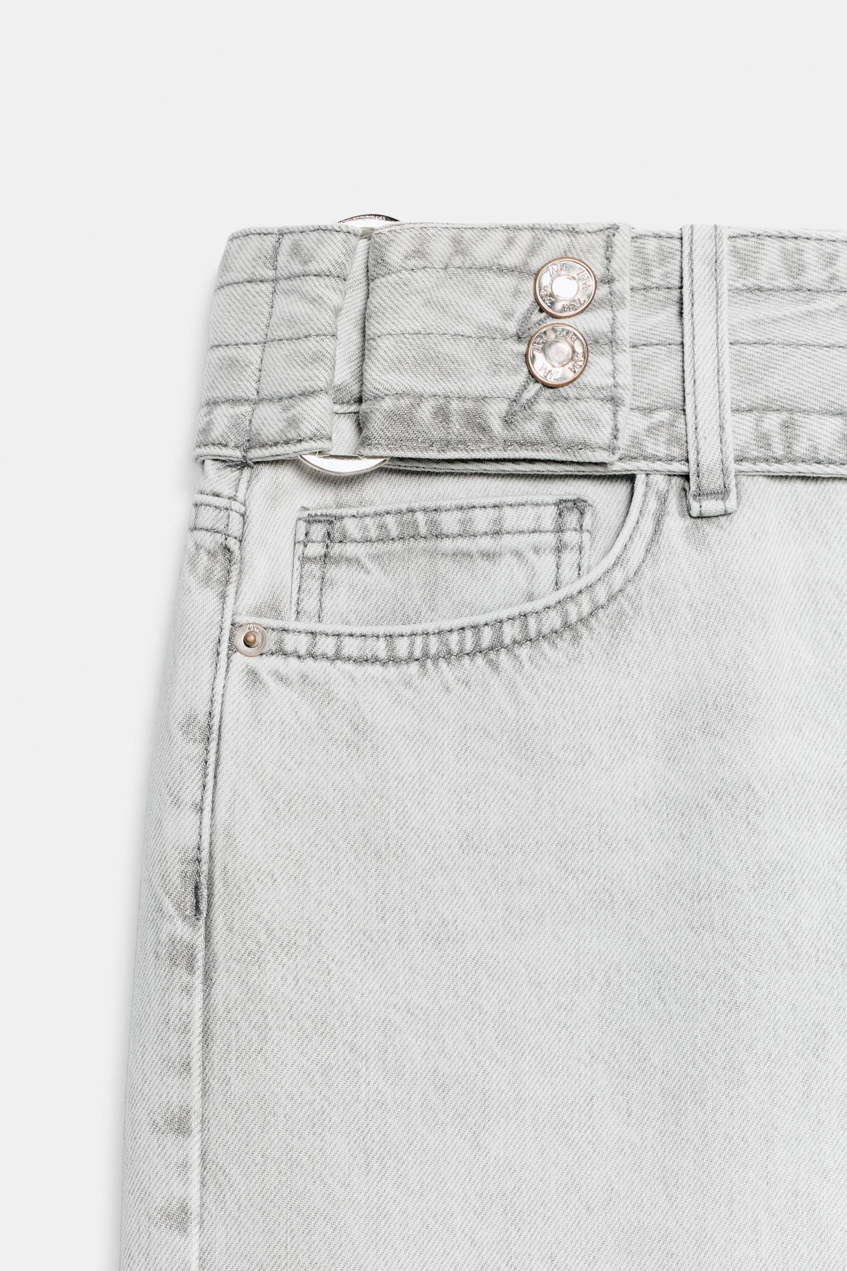 Z1975 LOW RISE STRAIGHT LEG JEANS WITH BELT Product Image