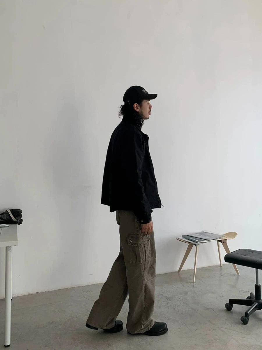 RT No. 18769 CARGO STRAIGHT PANTS Product Image