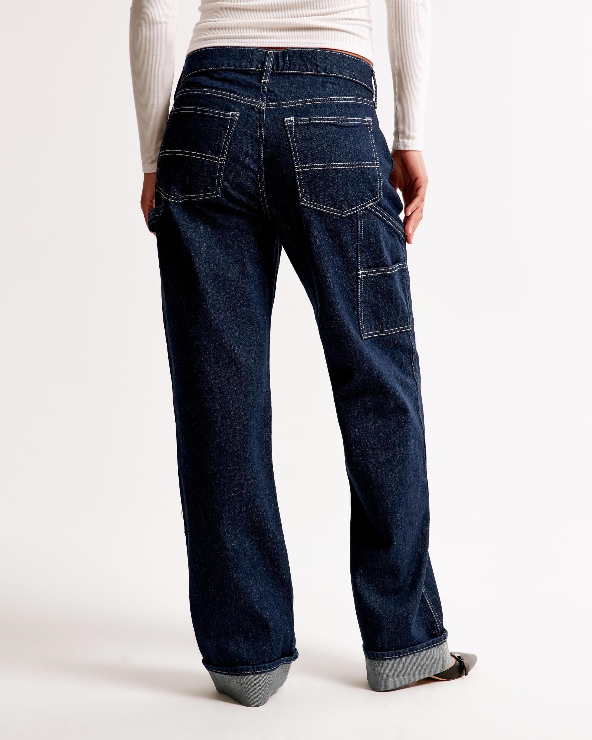 Curve Love Low Rise Baggy Jean Product Image