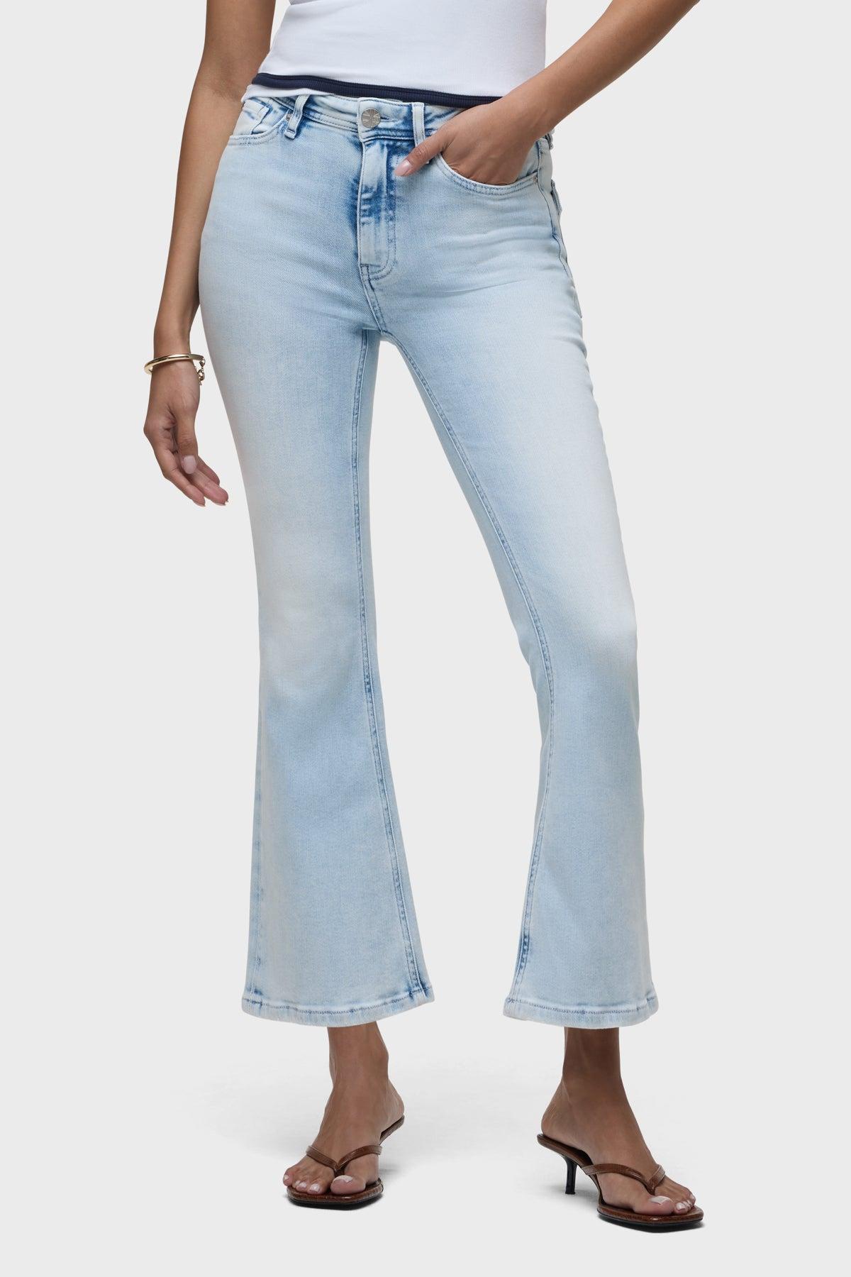 Barbara Flap Pocket Bootcut Crop Female Product Image