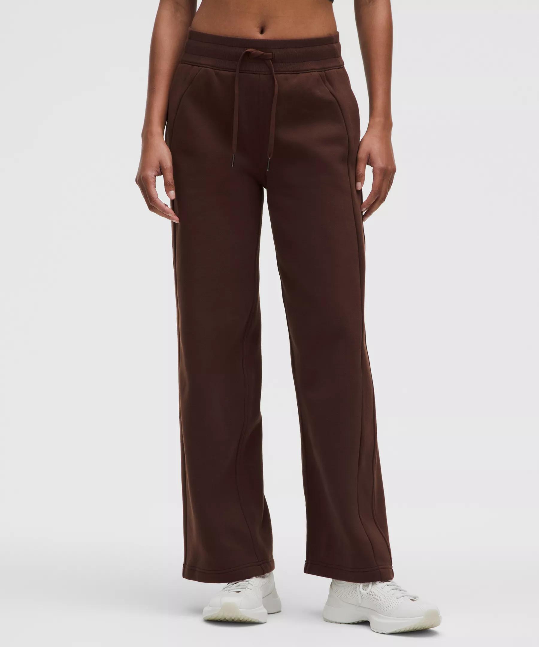 Scuba Mid-Rise Wide-Leg Pant *Short Product Image