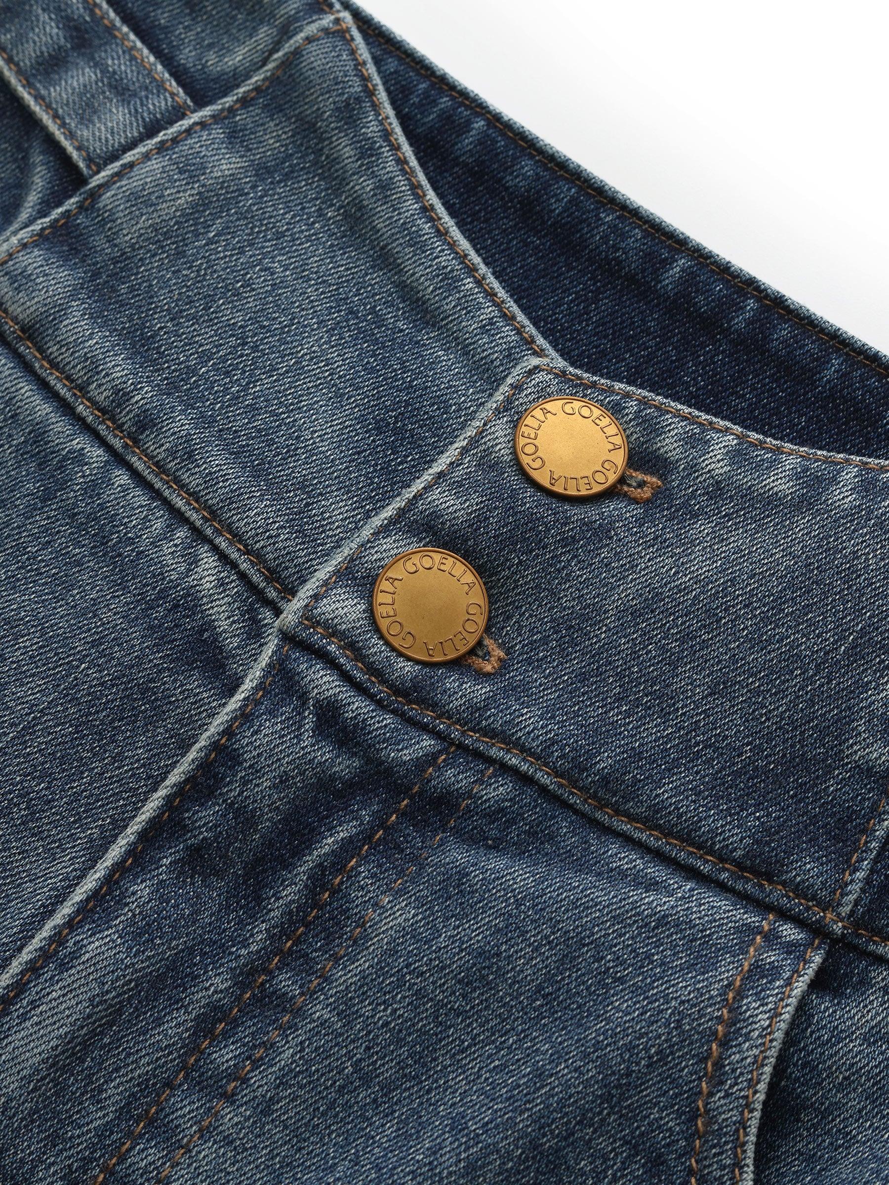 Denim Women Ankle Length Tapered Jeans Product Image