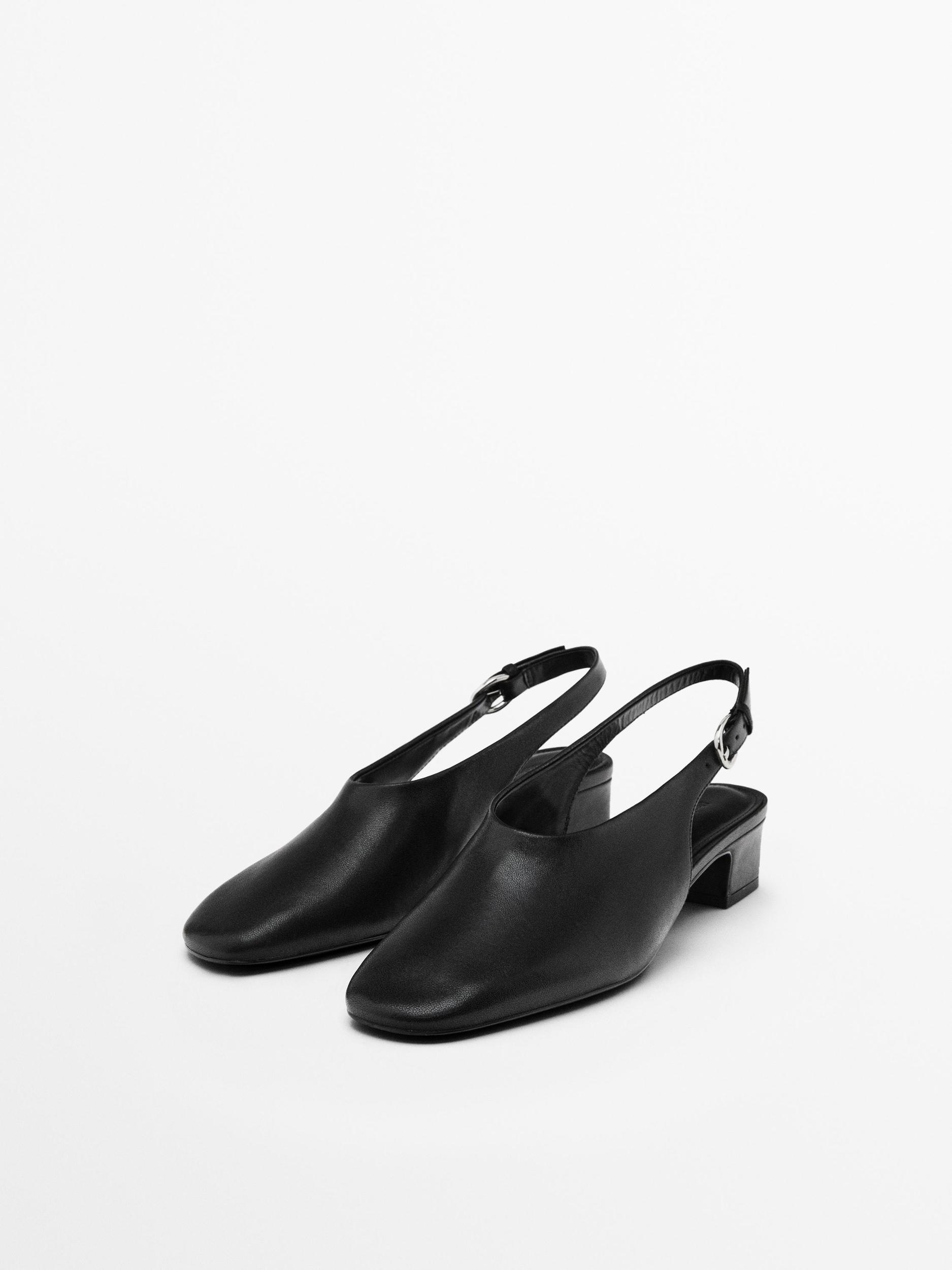 High-heel slingback shoes Product Image