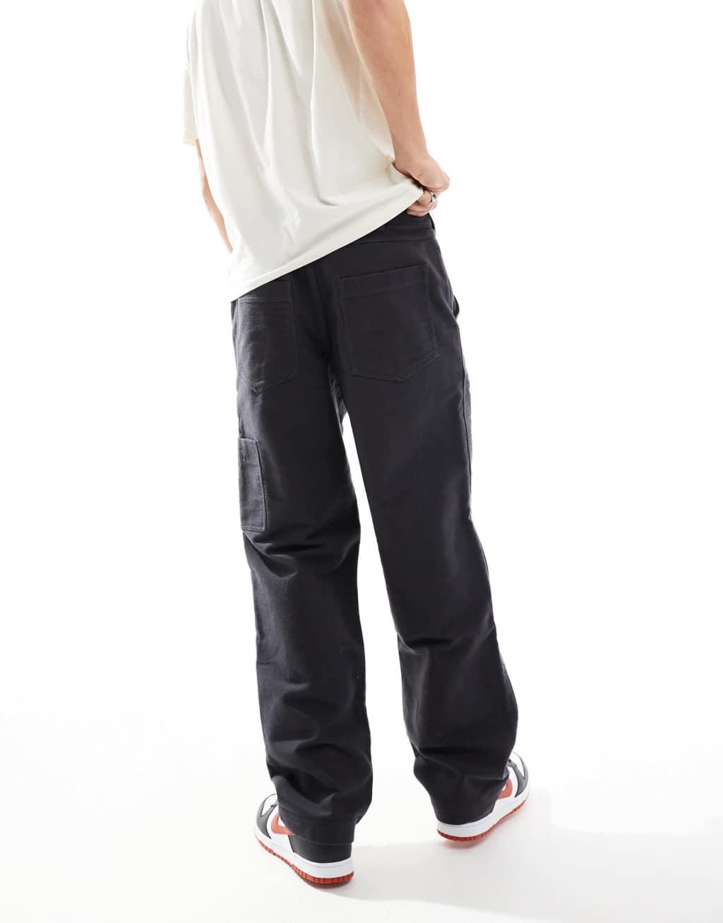 Nike Life double knee pants in black Product Image