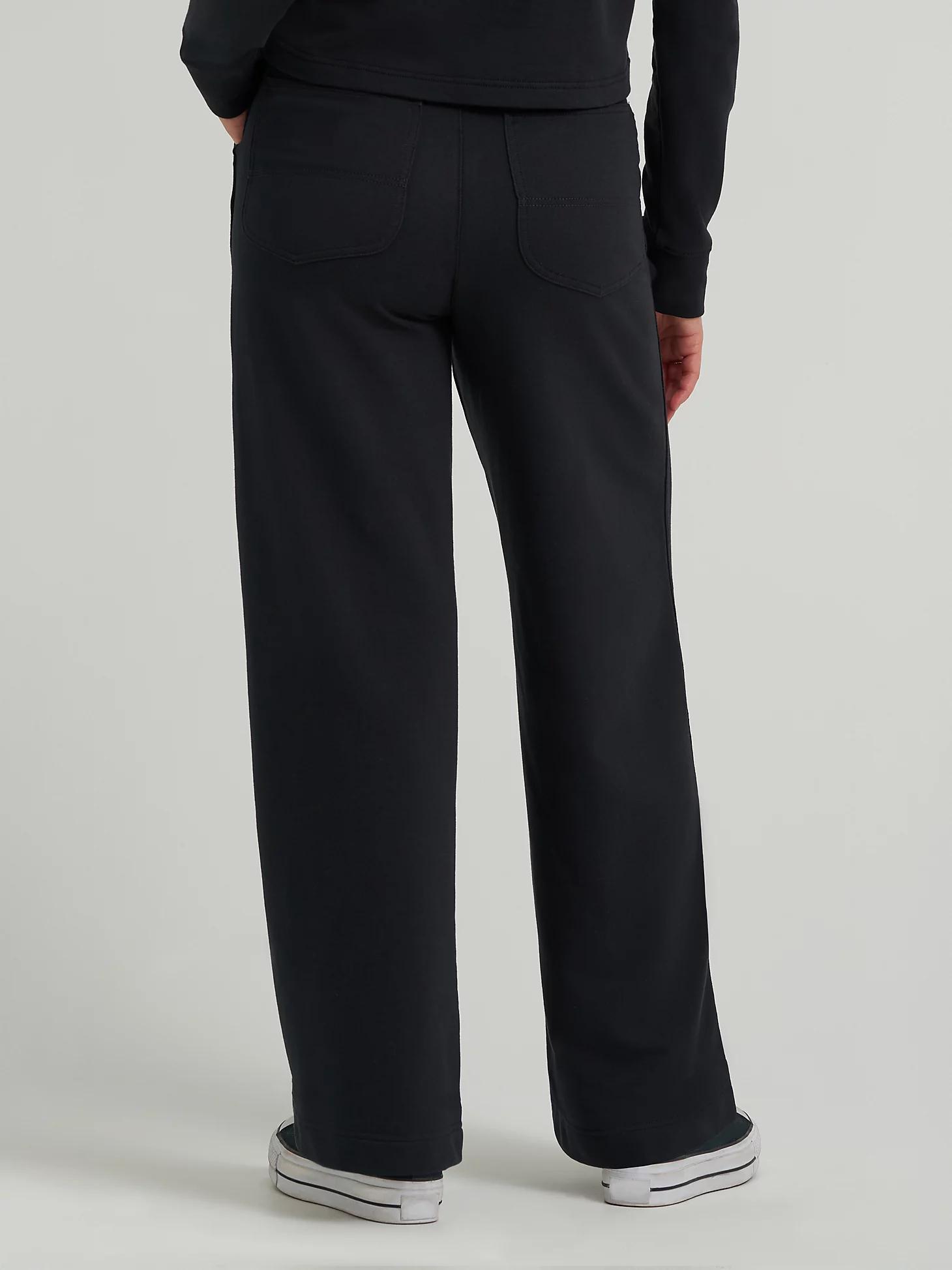 Women's Wide Leg Pull On Knit Pant | Women's Pants | Lee® Product Image