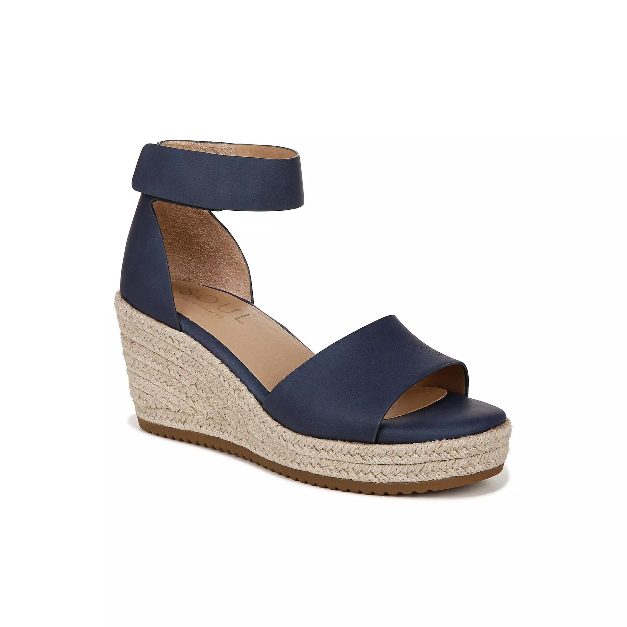 SOUL Naturalizer Oakley Women's Wedge Sandals, Size: 8.5, Insignia Blue Product Image