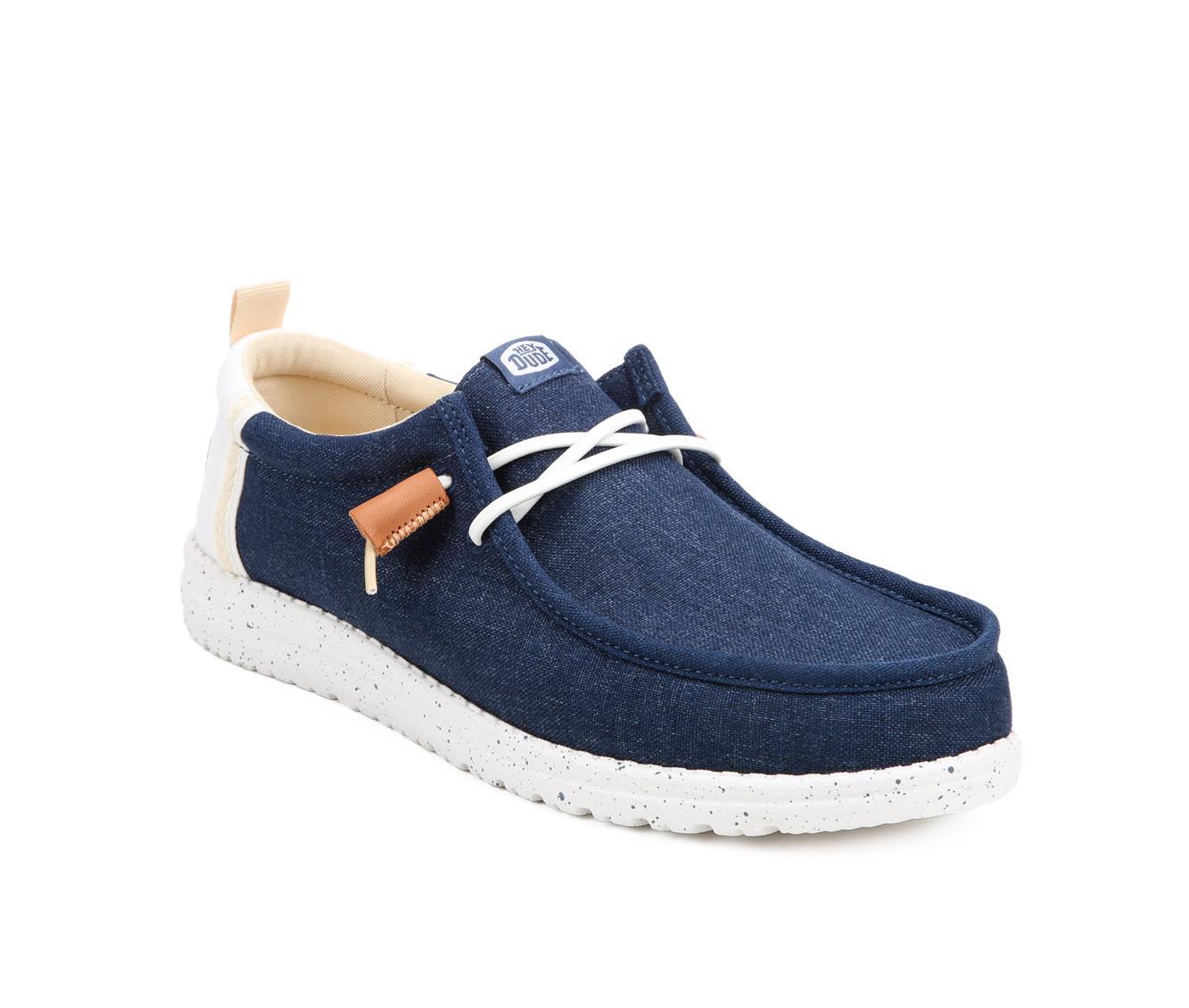 Men's HEYDUDE Wally Summer Linen Casual Shoes Product Image