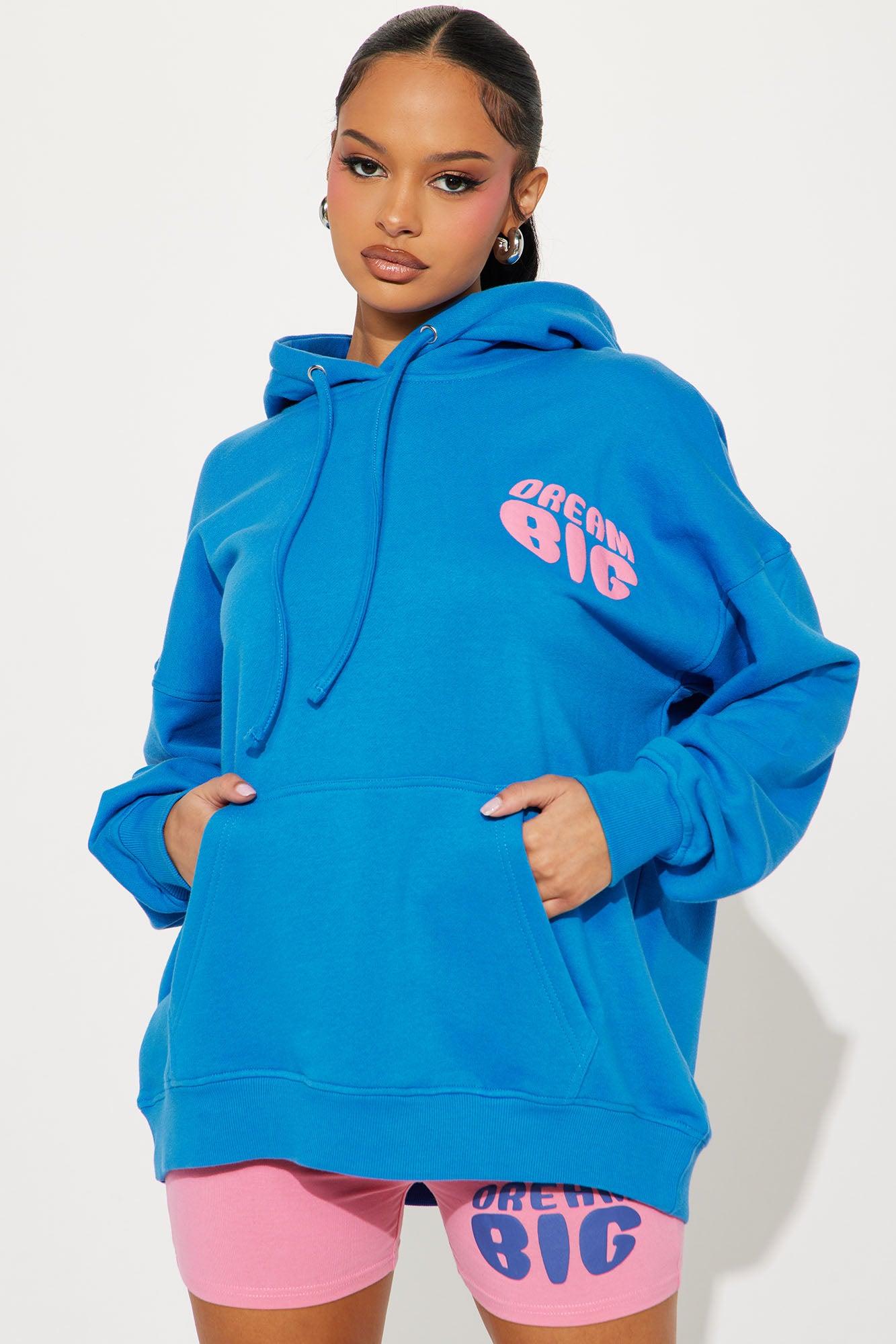 Dream Big Biker Short Set - Blue/combo Product Image