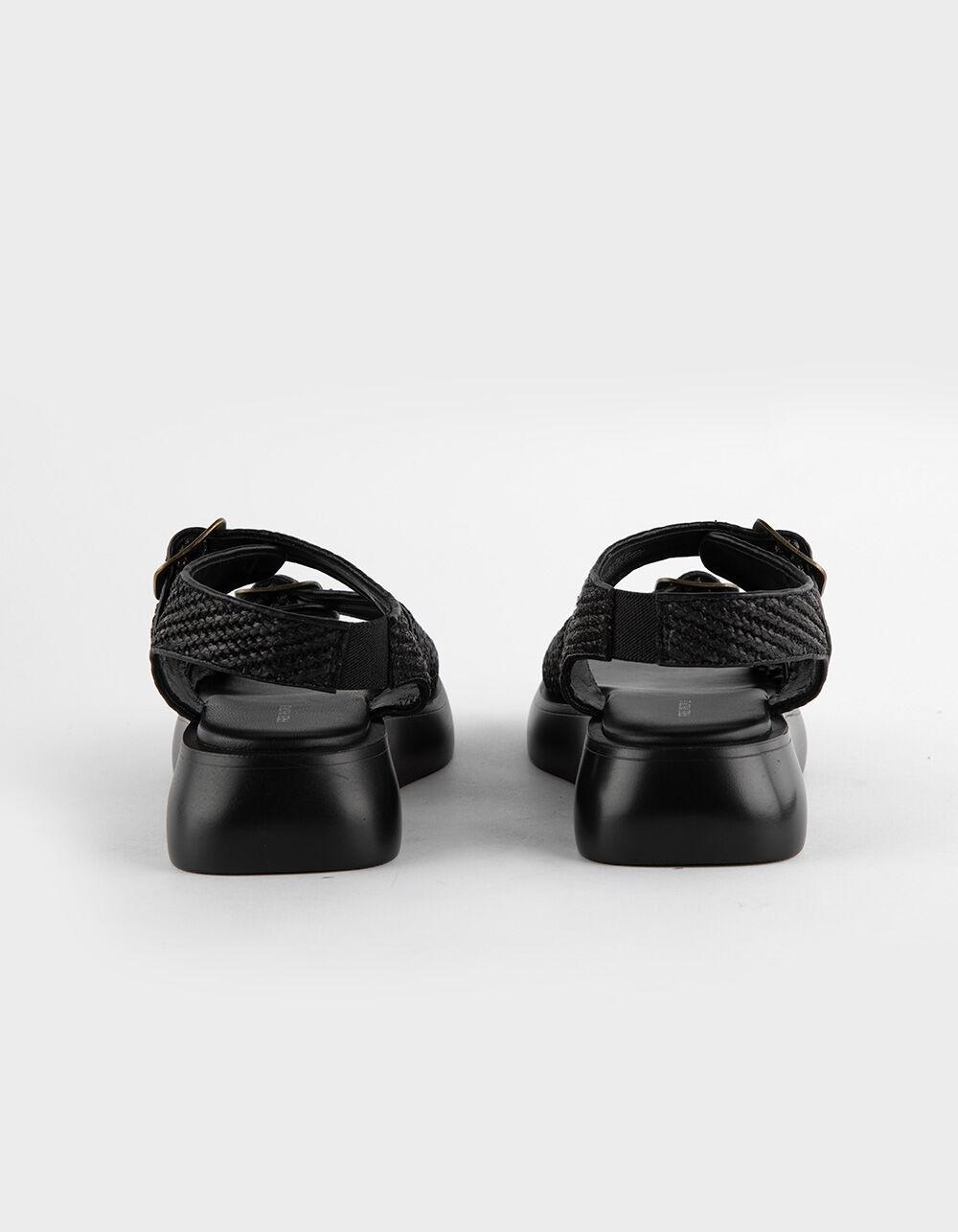 FREE PEOPLE Mandi Weave Womens Sandals - BLACK Product Image