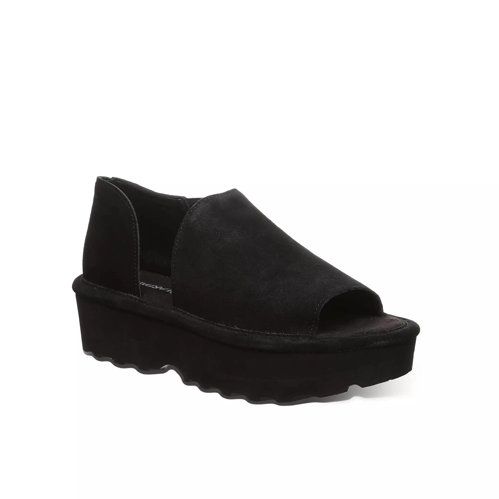 Bearpaw Sail Women's Platform Sandals, Size: 6, Black Product Image