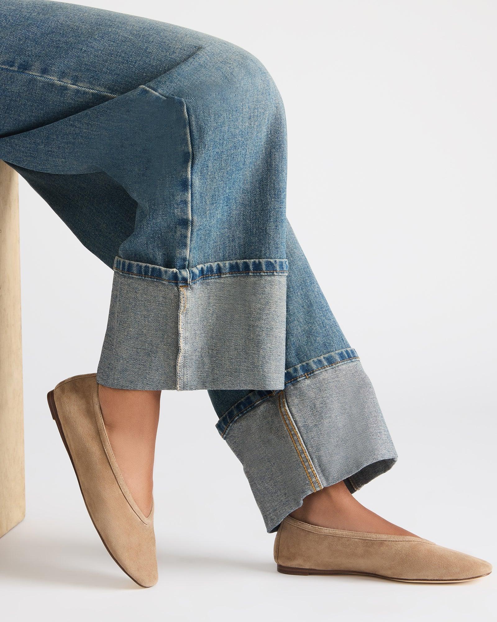 LENI TAUPE SUEDE Female Product Image