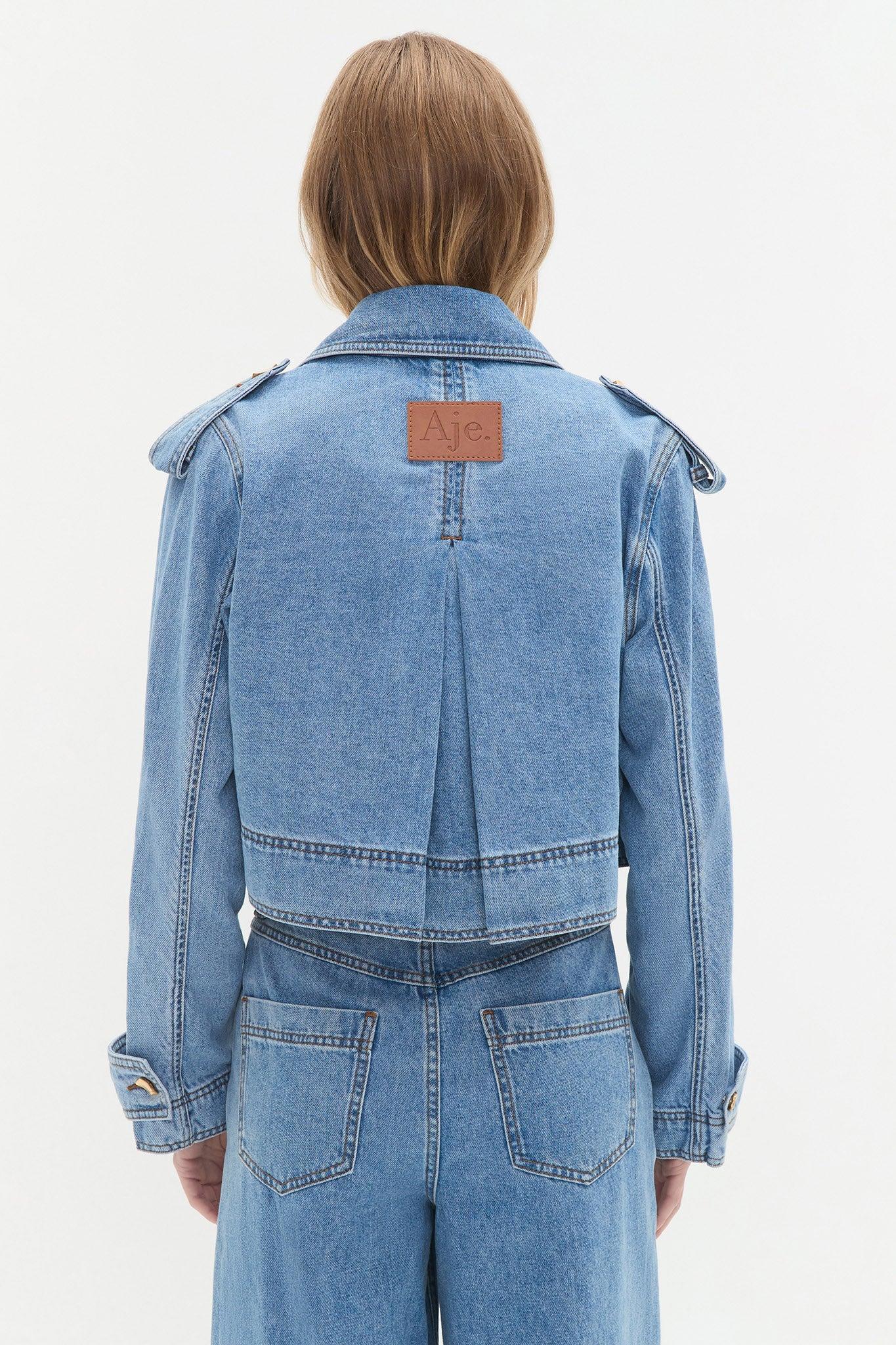 Holland Denim Jacket-COASTAL WASH / S Product Image