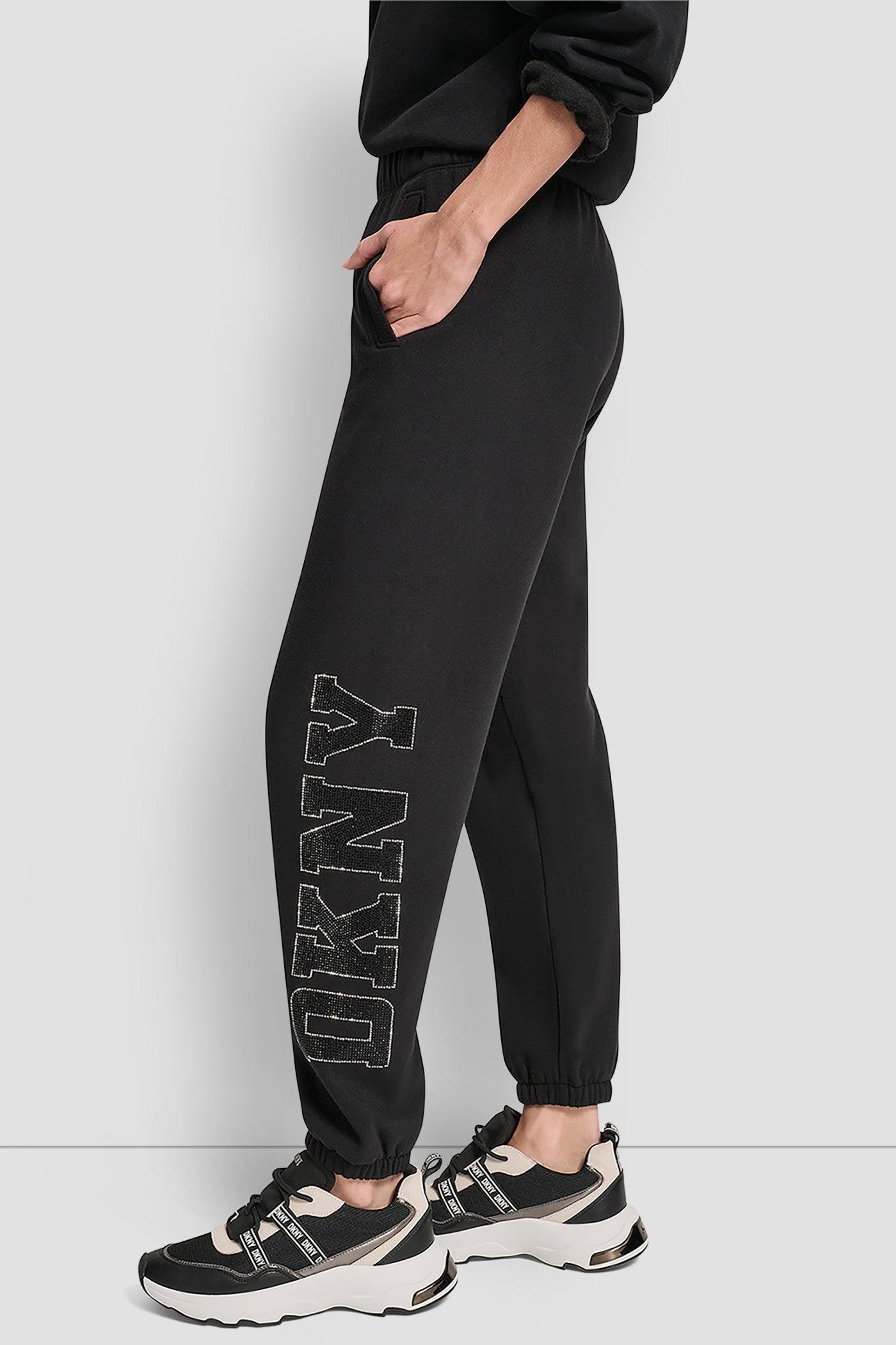 EXPLODED RHINESTONE VARISTY LOGO HIGH RISE RELAXED Product Image