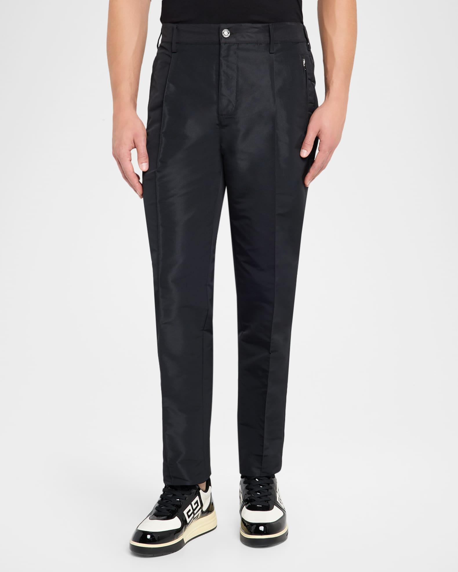 Men's Zip-Pocket Pleated Joggers Product Image