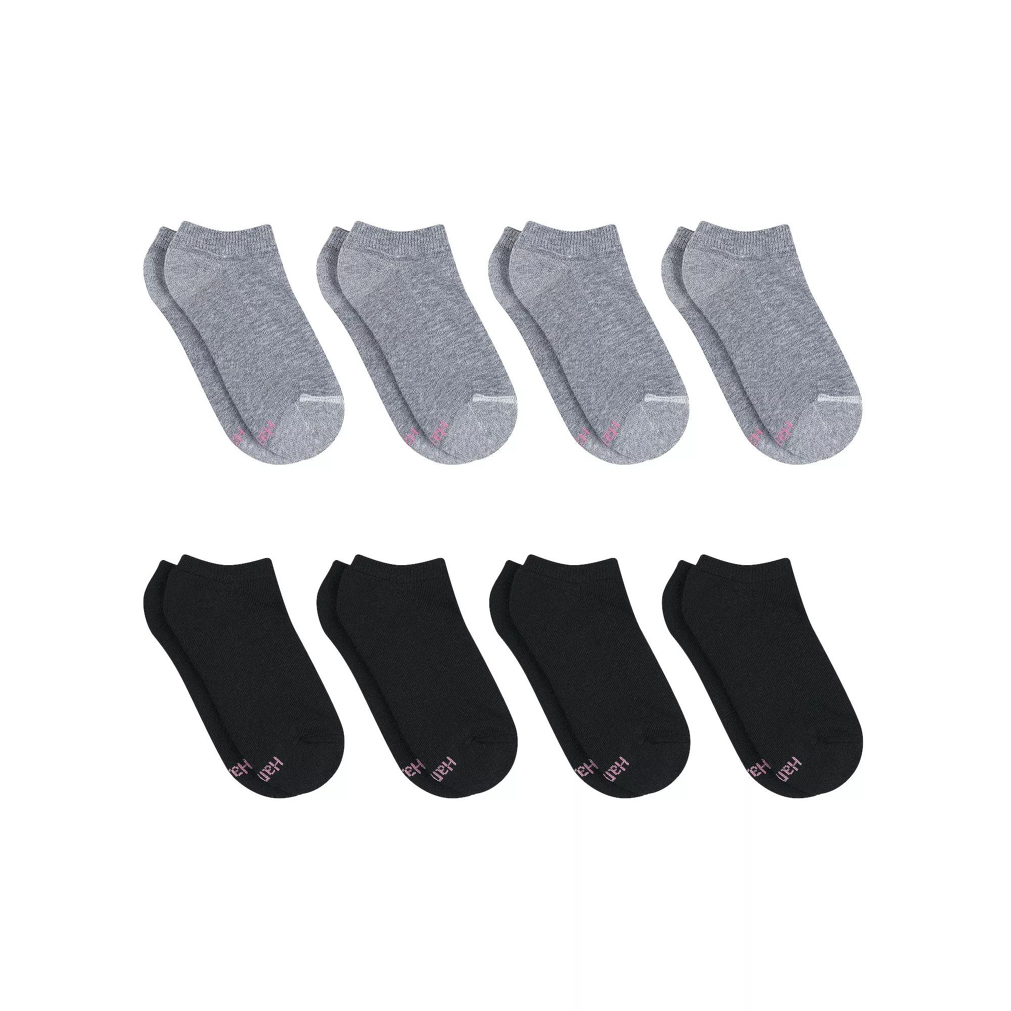Women's Hanes® 8-Pack Ultimate Moisture Wicking No-Show Socks,  Product Image