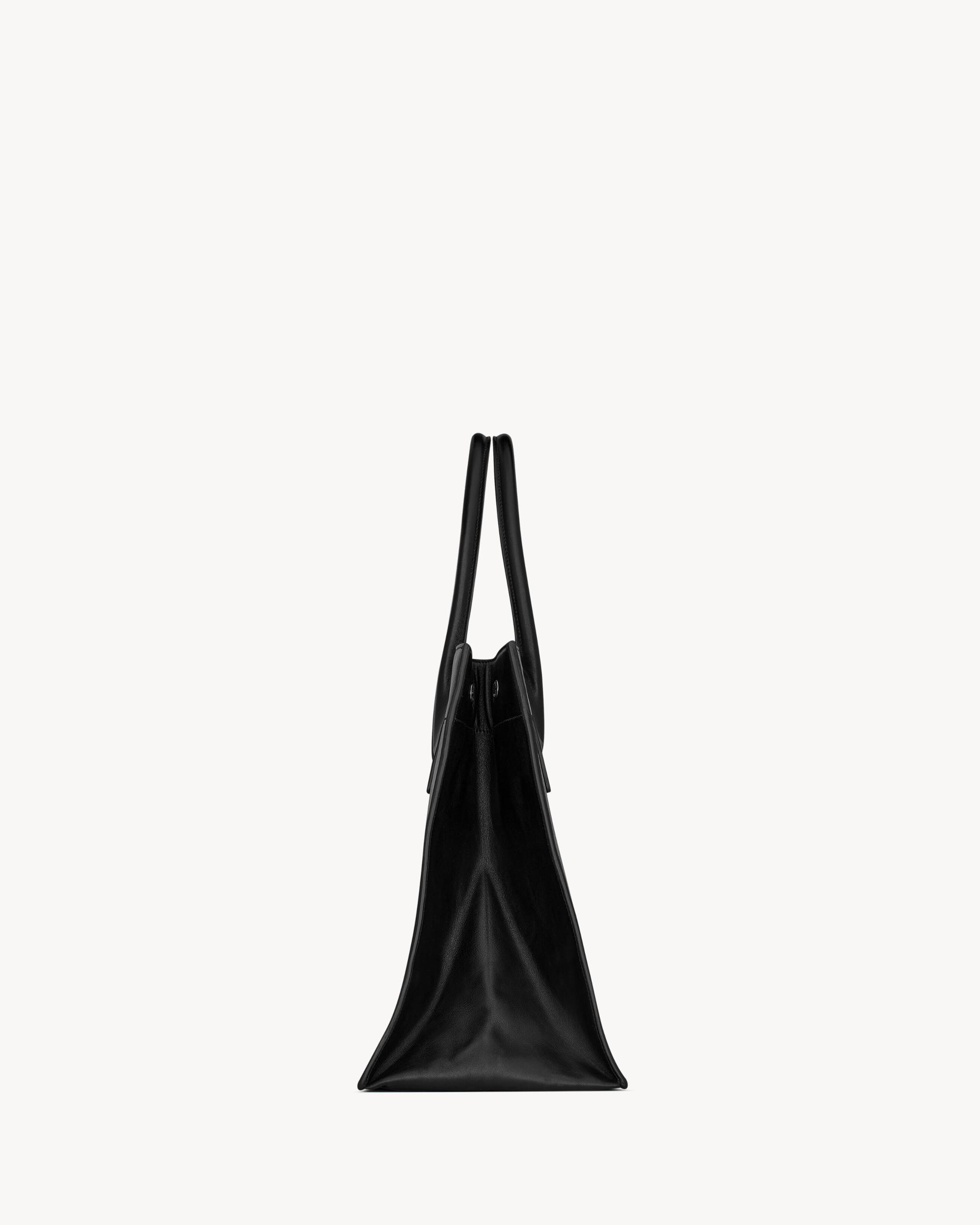 Rive Gauche small tote bag in smooth leather Product Image
