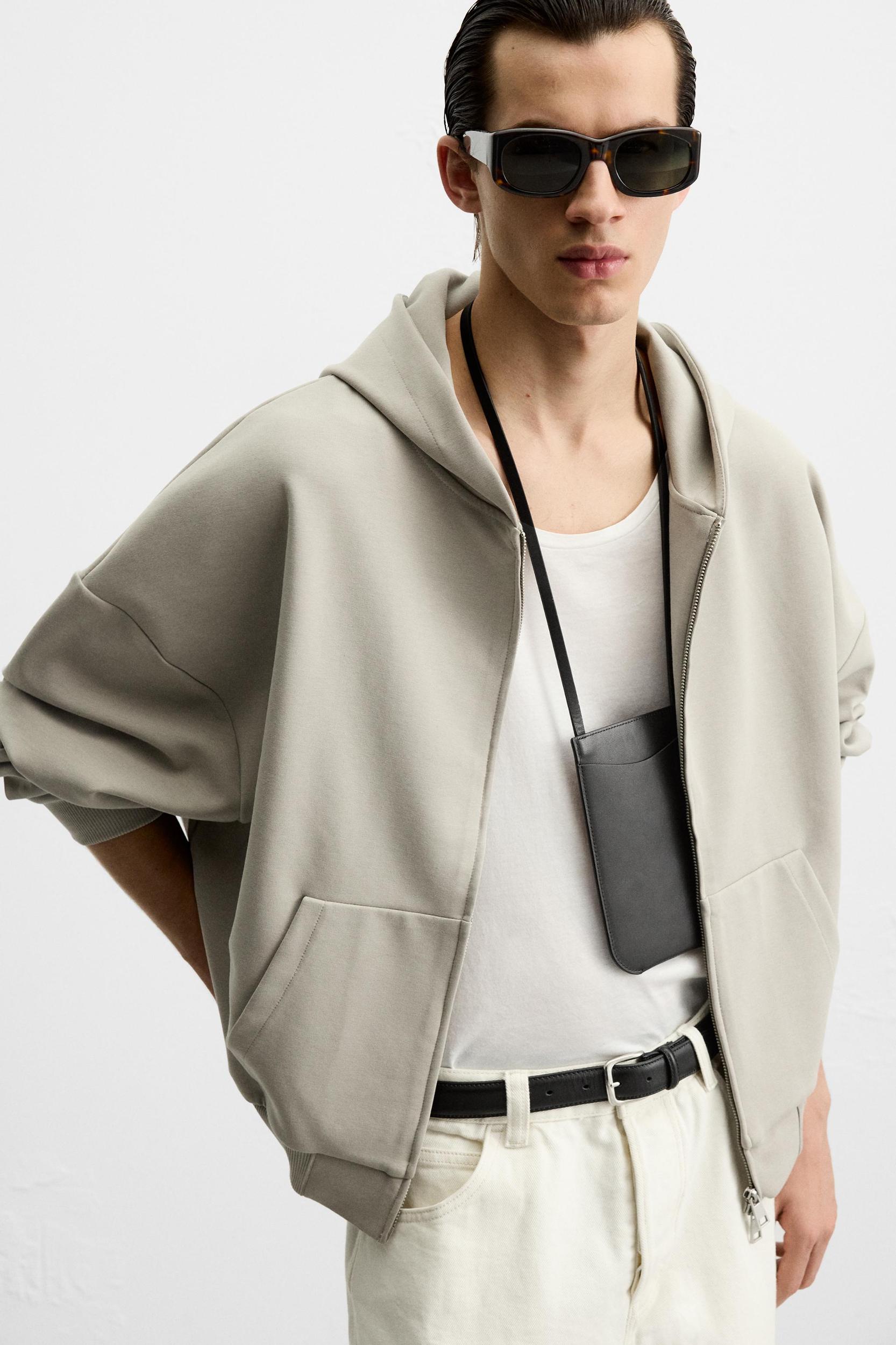 BOXY FIT TECHNICAL SWEATSHIRT Product Image